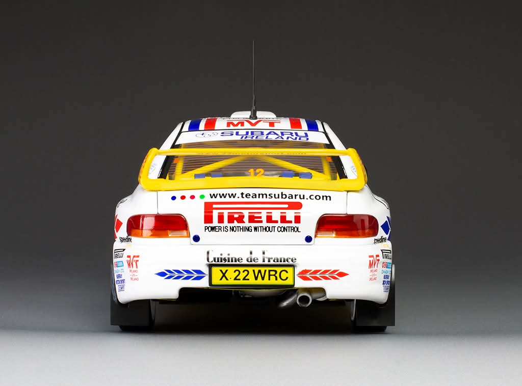 Sunstar Diecast - 1:18 Subaru Impreza S6 WRC '00 #12 A.Nesbitt / J.O'Brien - Winner Jim Clark Memorial Rally 2002  (limited edition 999pcs) - 5752