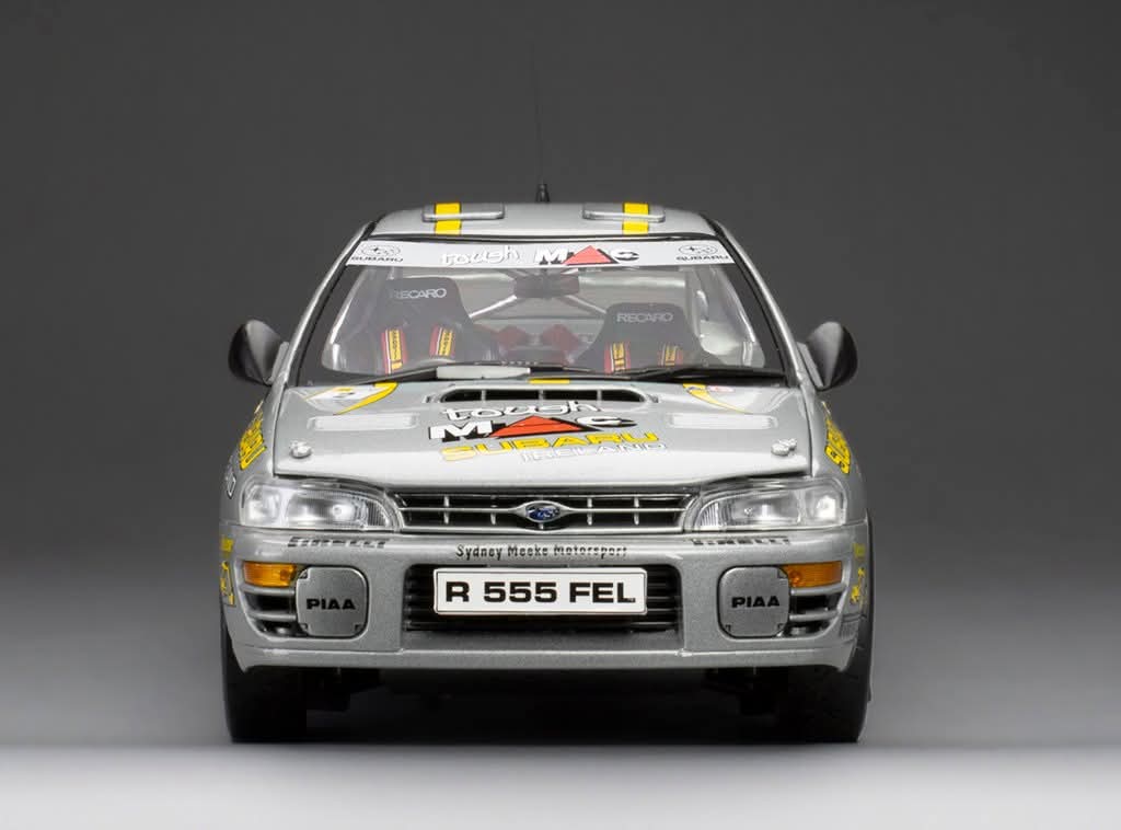 Sunstar Diecast - 1:18 Subaru Impreza 555 - #2 B.Fisher/R.Kennedy - Winner AA Circuit of Ireland 1999 - 5601
