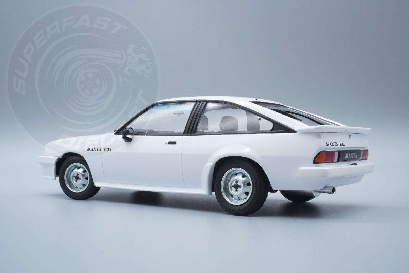 Norev 1:18 Scale Diecast - 1984 Opel Manta GSi Coupe - White - 183316