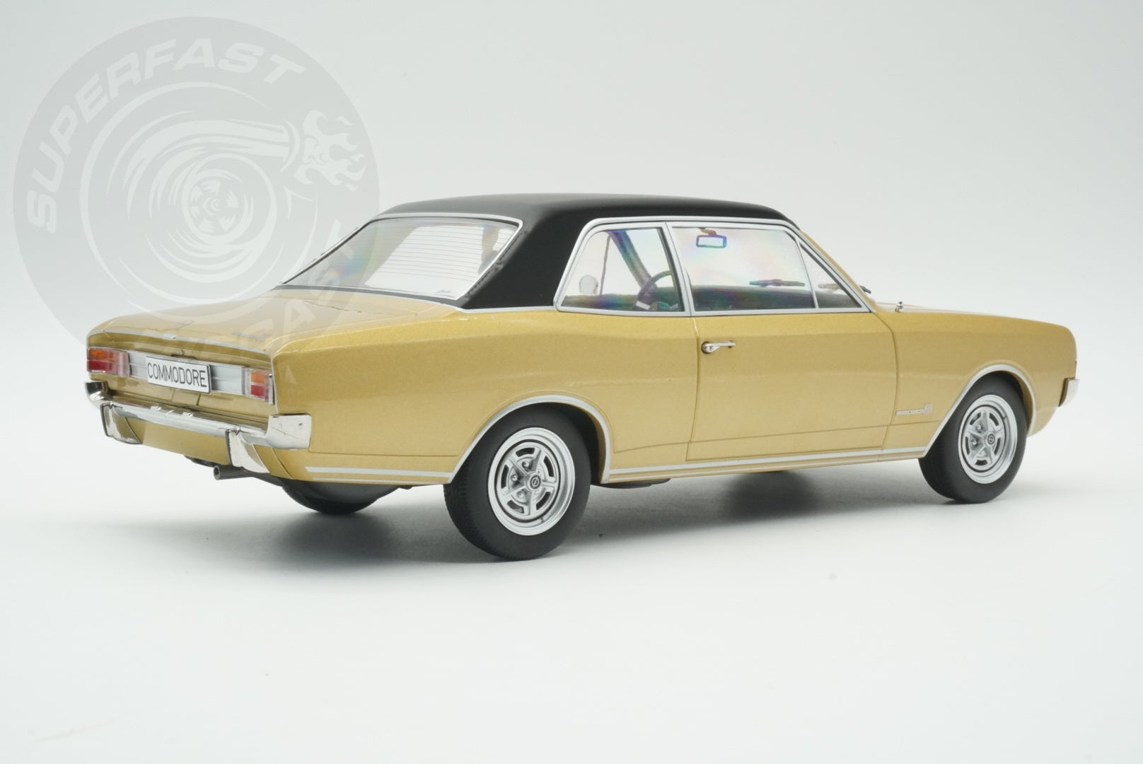 MCG 1:18 Scale Diecast - 1972 Opel Commodore, Beige - MCG18559