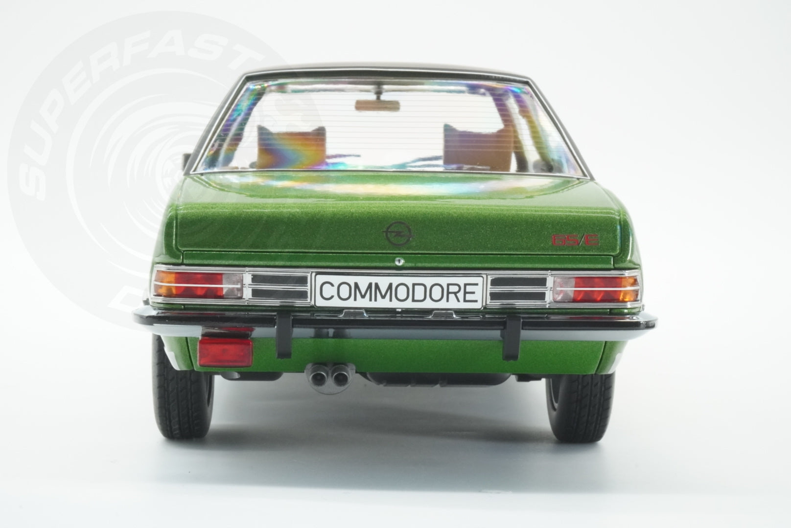 MCG 1:18 Scale Diecast - 1972 Opel Commodore GSE, Green - MCG18565