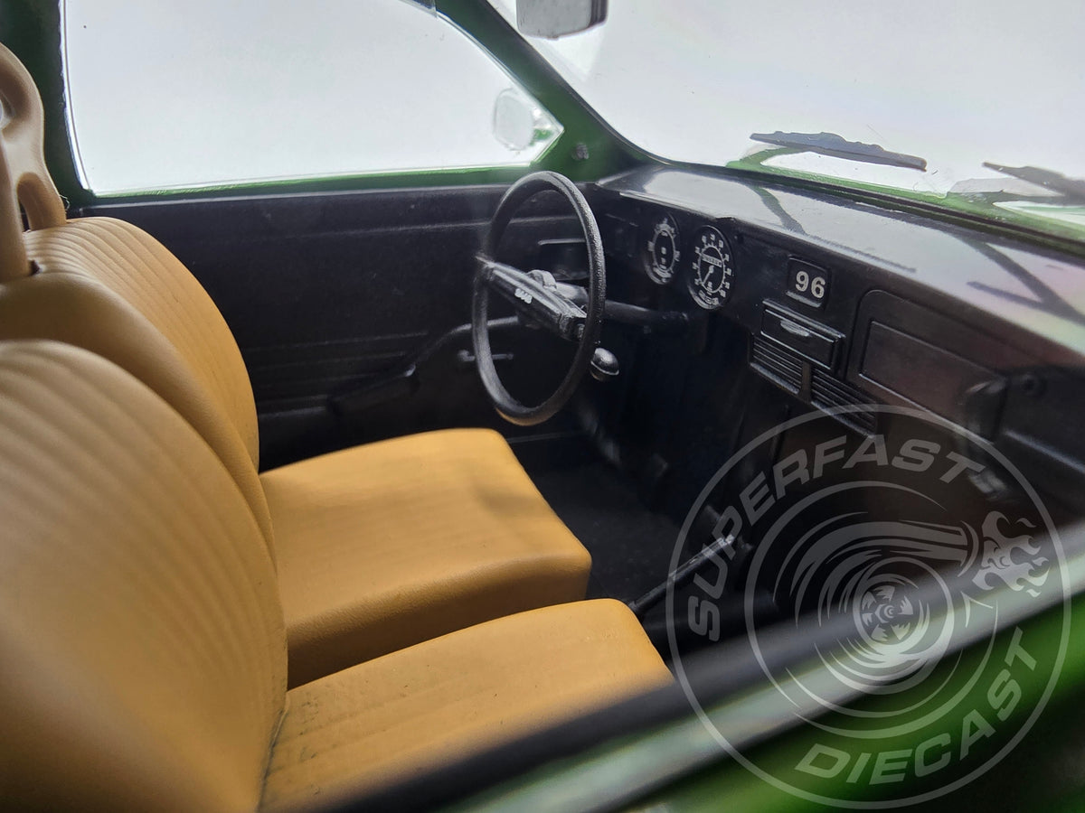 MCG 1:18 Diecast - 1970 Saab 96 V4, Green - MCG18655