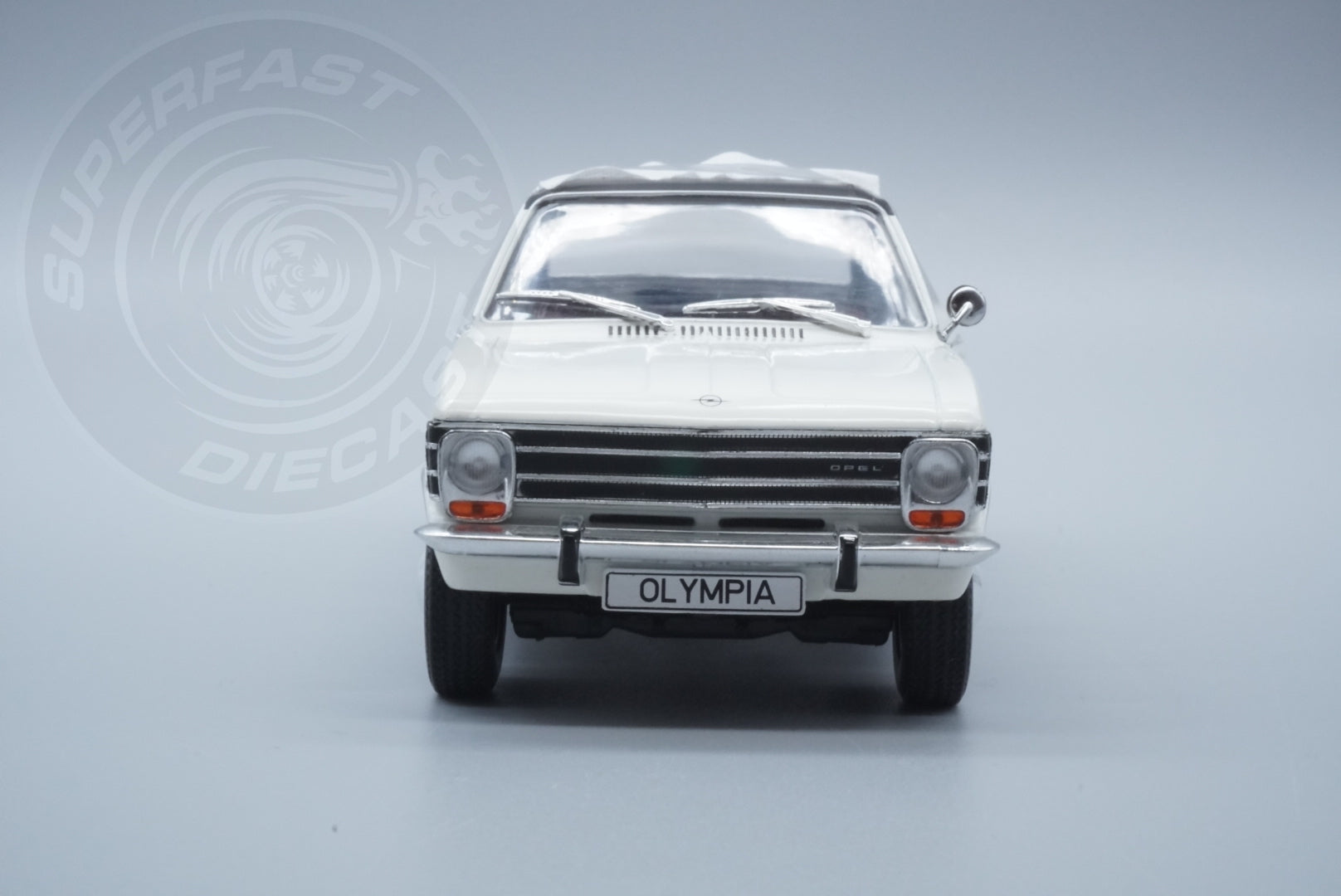 Whitebox 1:24 Scale Diecast Model Car -  Opel Olympia A, White
