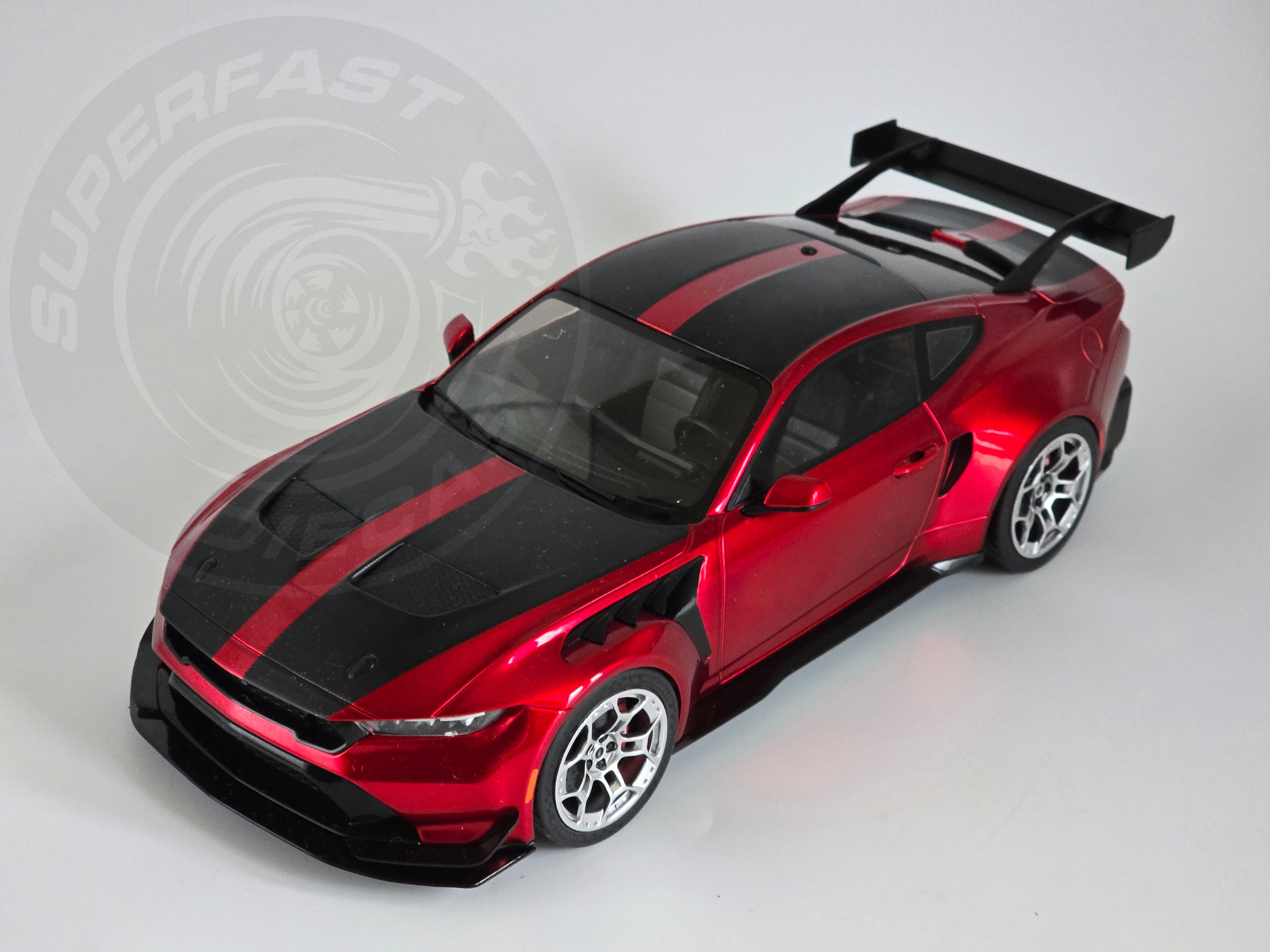 IXO 1:18 Scale - 2025 Ford Mustang GTD, Dark Red