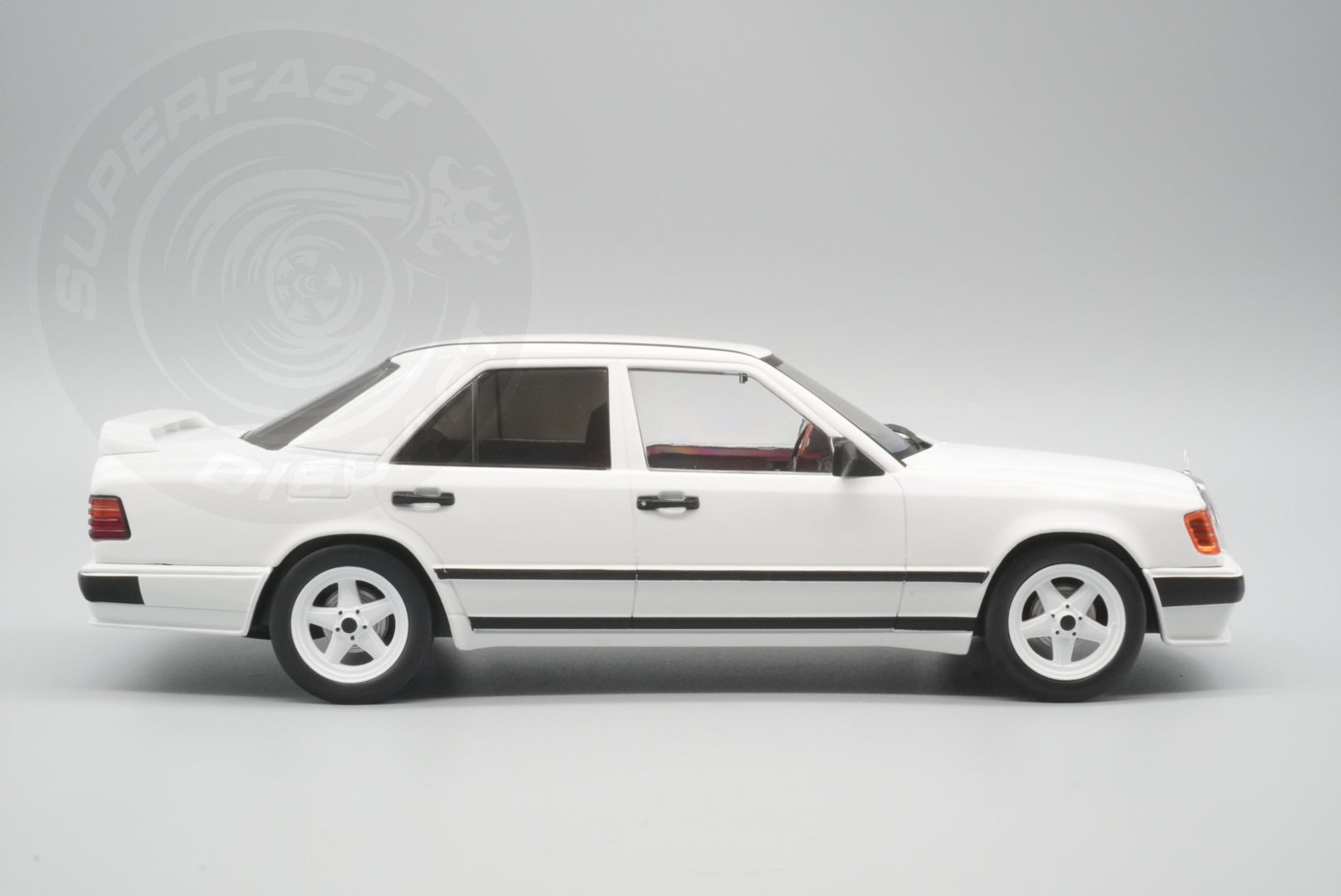 MCG 1:18 Diecast  - 1986 Mercedes W124 Tuning, White - MCG18343