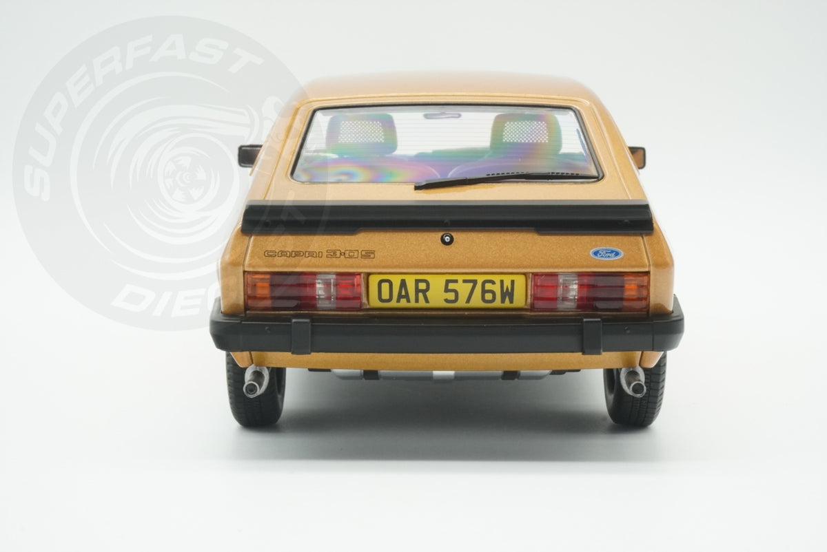 MCG 1:18 Scale Diecast - Ford Capri Mk III (RHD UK Exclusive - The Professionals) , Gold and Silver (Both models)