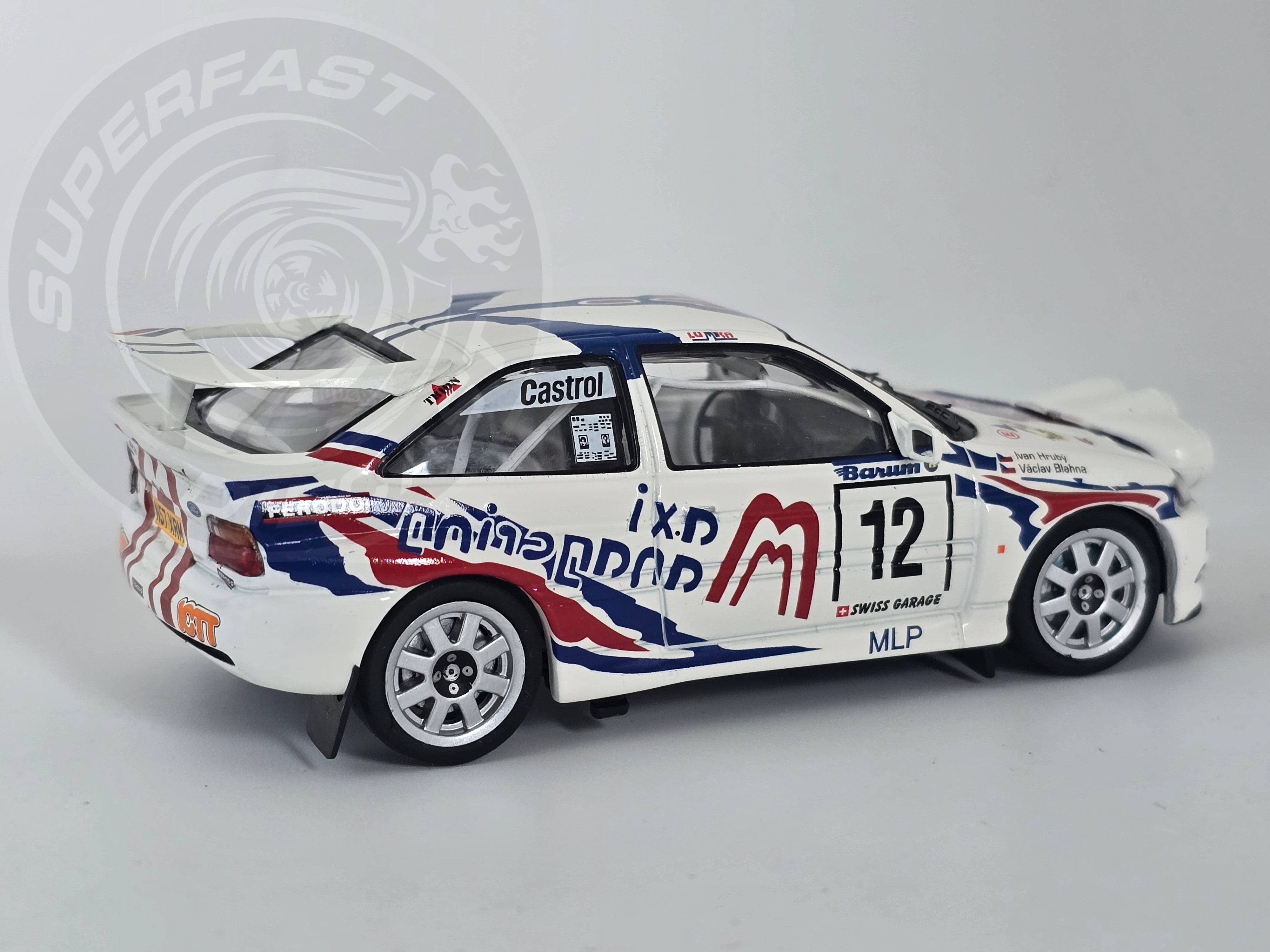 IXO 1:43 Scale Diecast - FORD ESCORT RS Cosworth #12 V.Blahna - I.Hruby Barum Rally 1997 - RAC415B.22