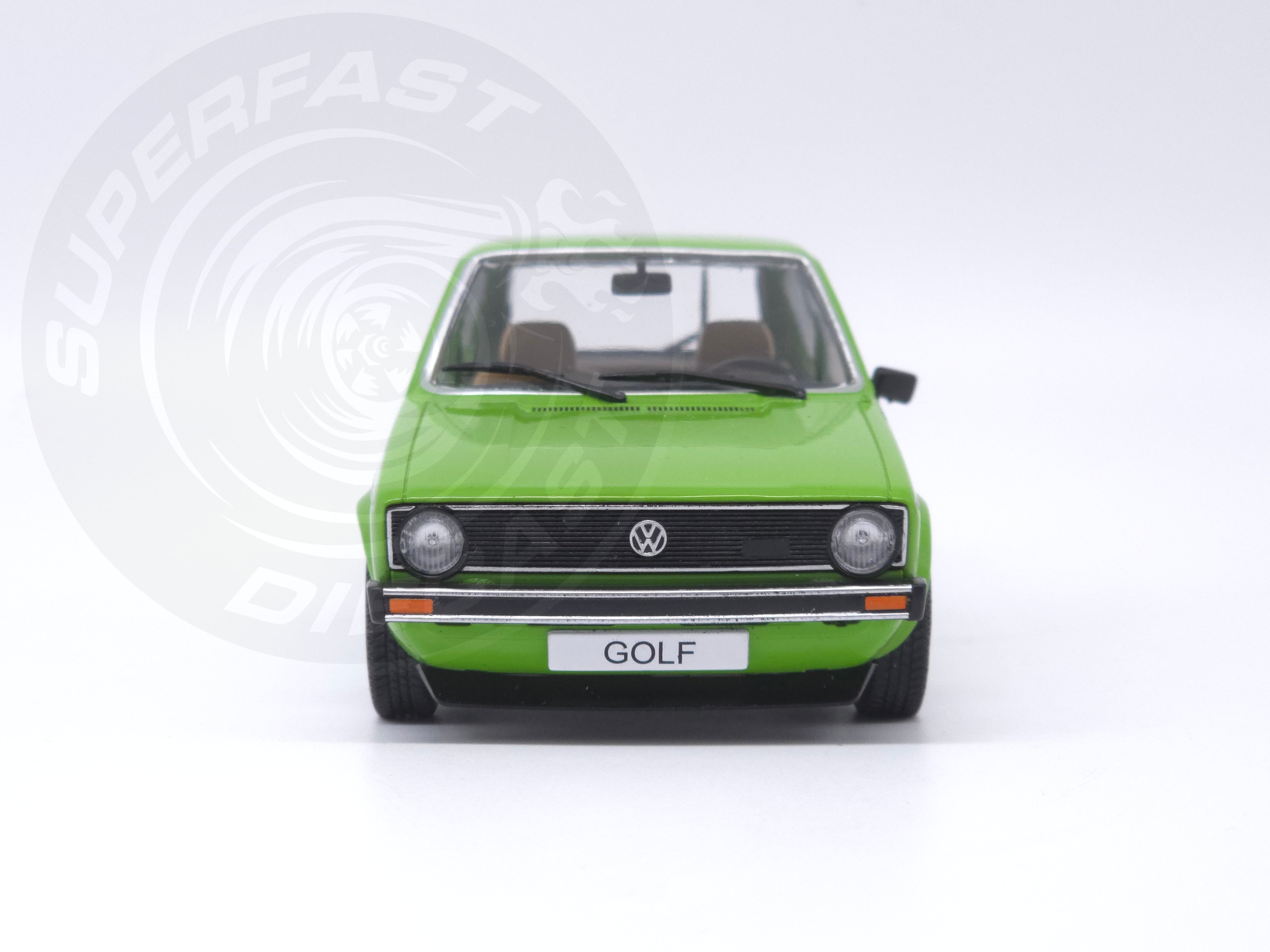 Whitebox 1:24 Scale Diecast Model Car - Volkswagen Golf GTi Mk1 in Green - WB124264