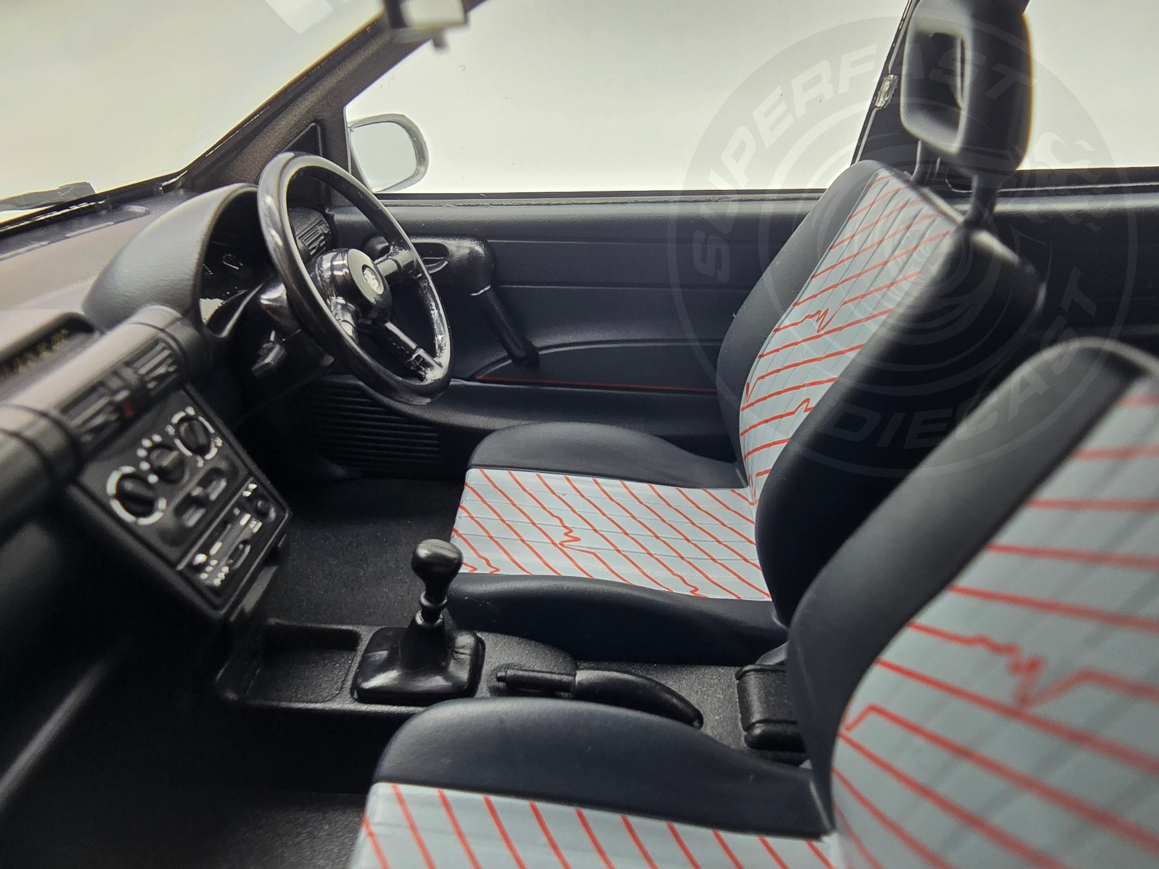 MCG 1:18 Scale Diecast - 1993 Vauxhall Corsa GSi (UK Exclusive RHD), Silver - MCG18846