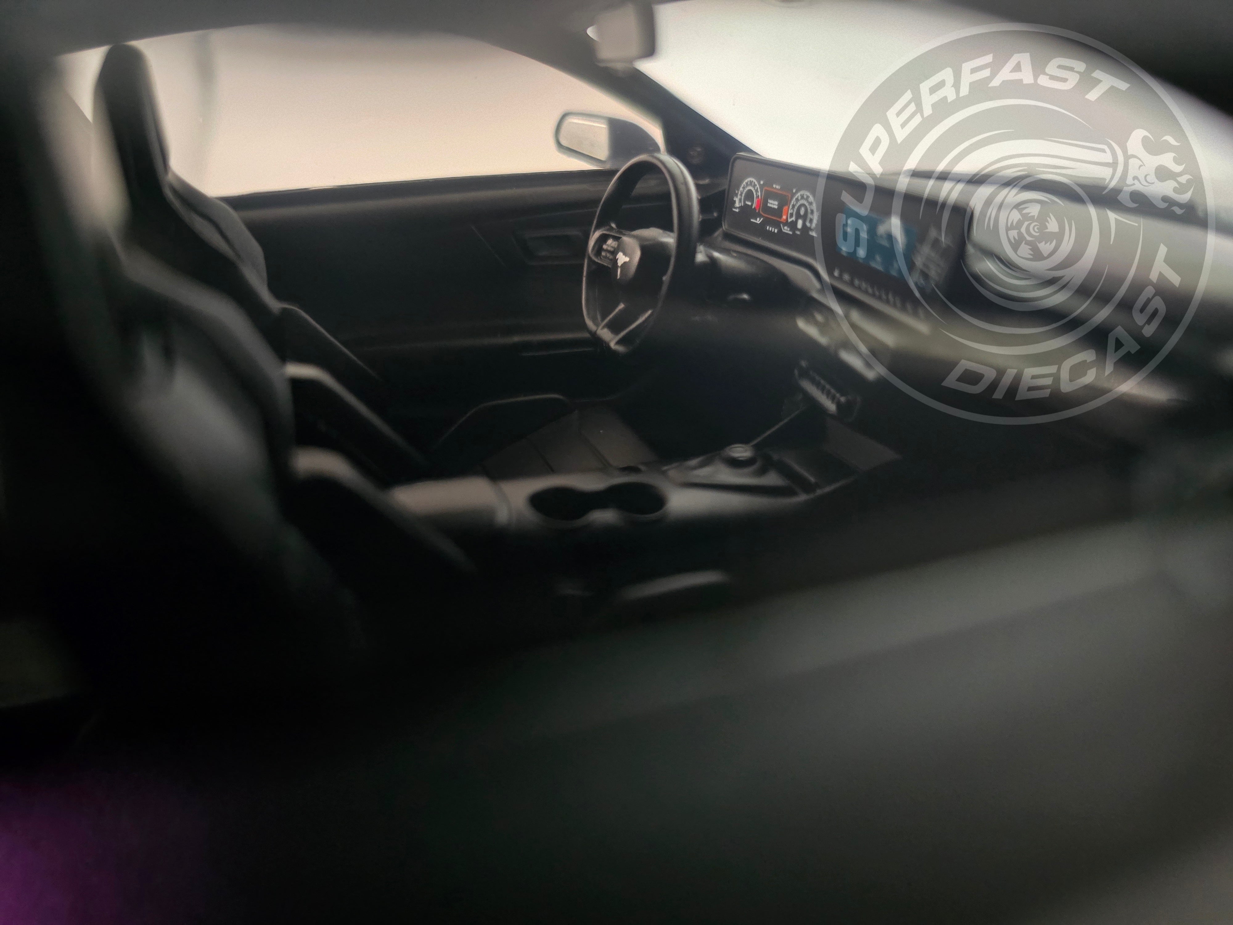 IXO 1:18 Scale - 2025 Ford Mustang GTD, Dark Grey