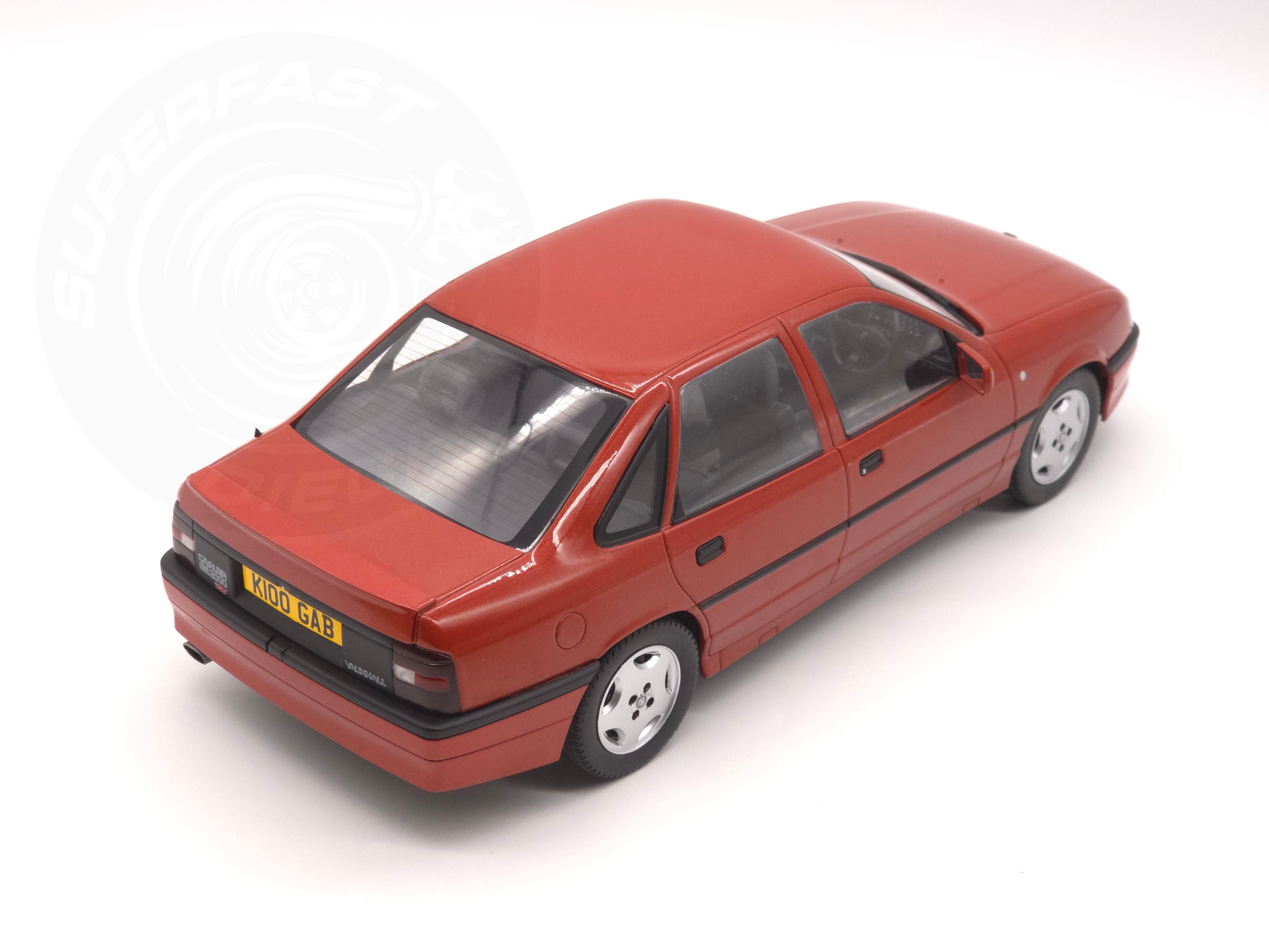 MCG 1:18 Scale Diecast - Vauxhall Cavalier GSi 2000 16v RHD, Red (UK Exclusive 300pcs) - 18848