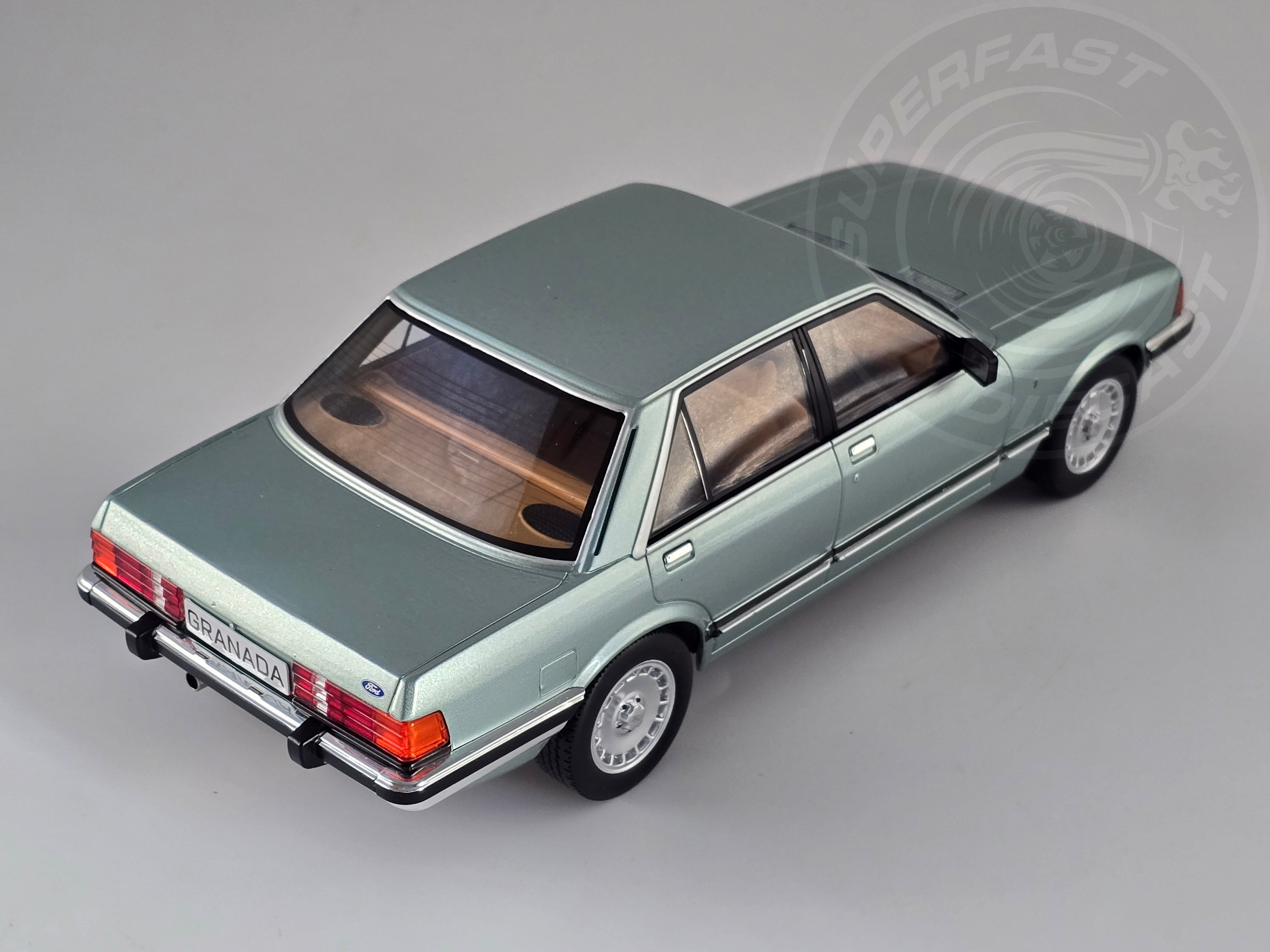 MCG 1:18 Scale Diecast MCG 1:18 Scale Diecast Ford Granada MK II 2.8 Ghia, Green - MCG18535