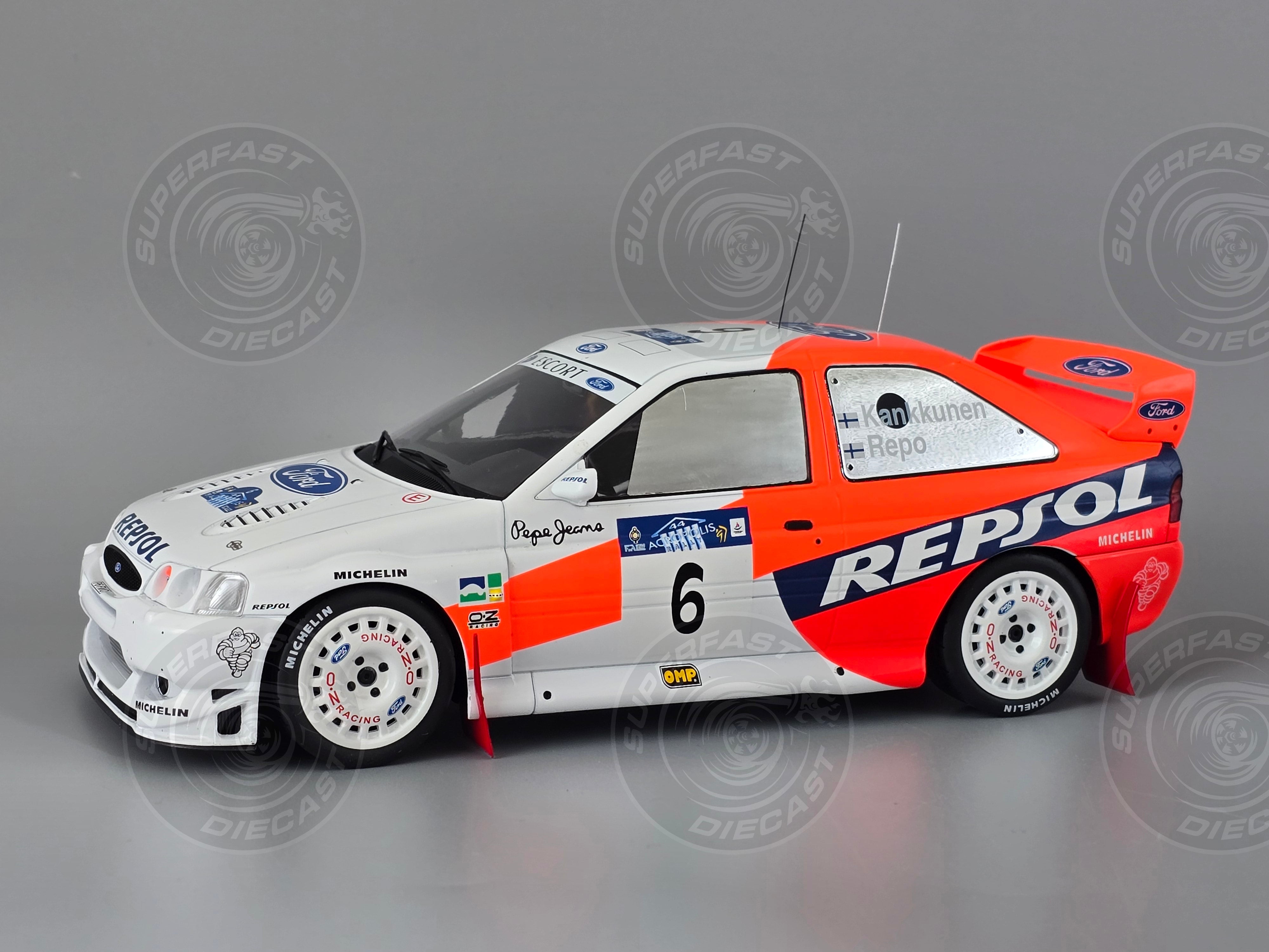 IXO 1:18 1997 Ford Escort RS Cosworth WRC, Akropolis, 1997, #6, J.Kankkunenl/J.Repo - IXO18RMC172B.22