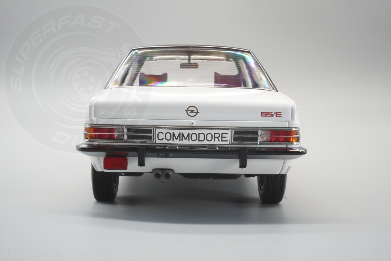 MCG 1:18 Scale Diecast - 1972 Opel Commodore GSE, White - MCG18564