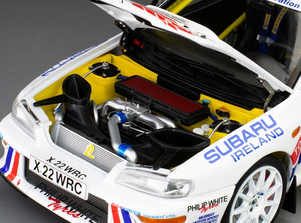 Sunstar Diecast - 1:18 Subaru Impreza S6 WRC '00 #12 A.Nesbitt / J.O'Brien - Winner Jim Clark Memorial Rally 2002  (limited edition 999pcs) - 5752