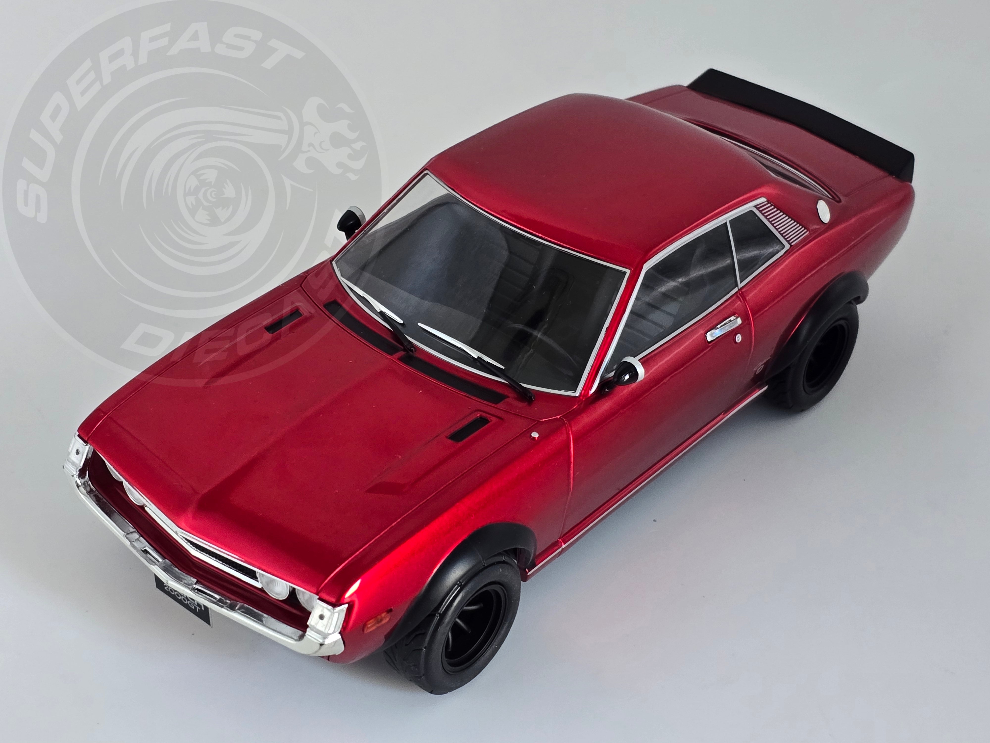 IXO 1:18 Diecast - 1971 Toyota Celica 2000 GT (RA21), Red - IXO18CMC190.22