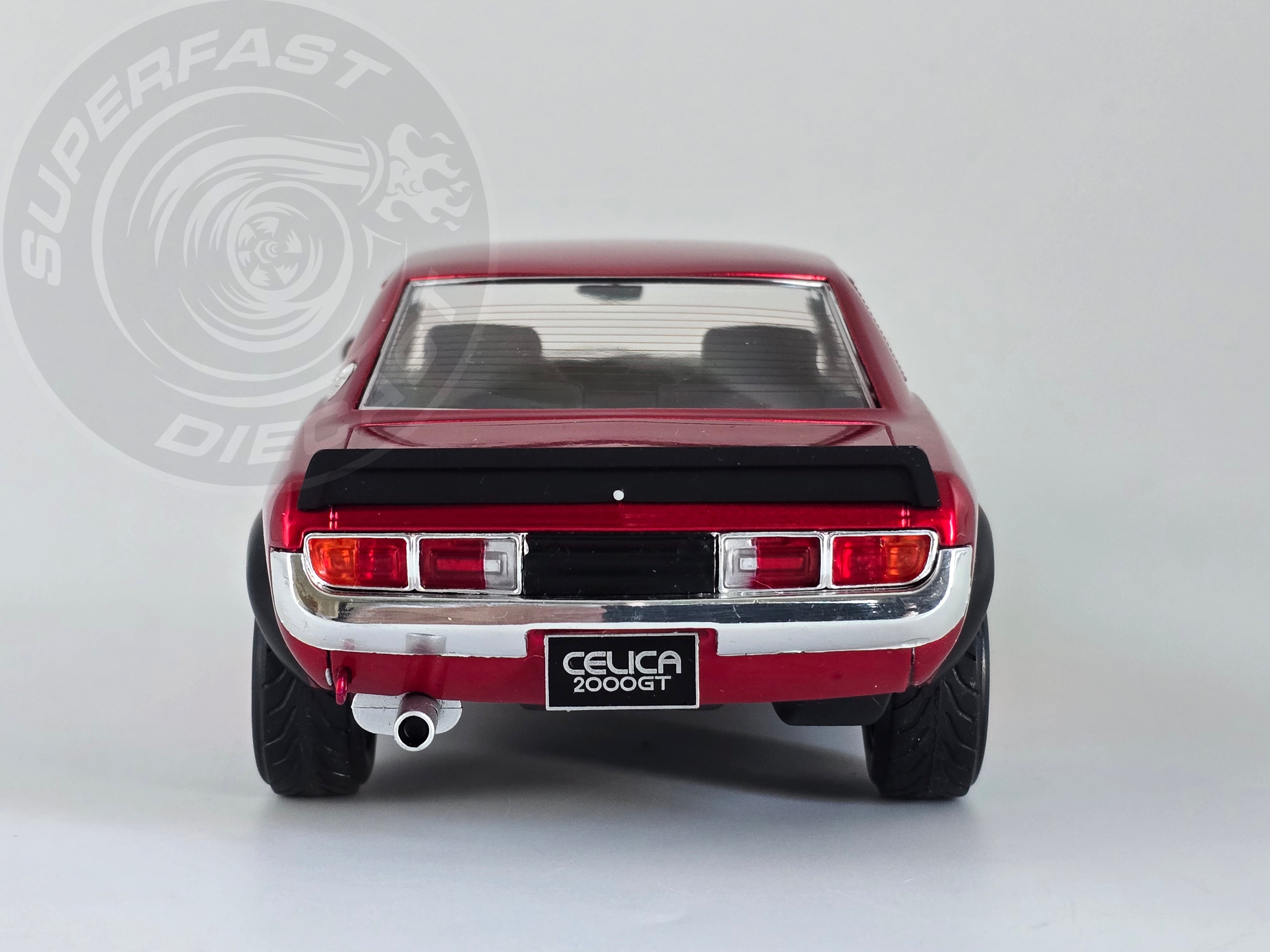 IXO 1:18 Diecast - 1971 Toyota Celica 2000 GT (RA21), Red - IXO18CMC190.22