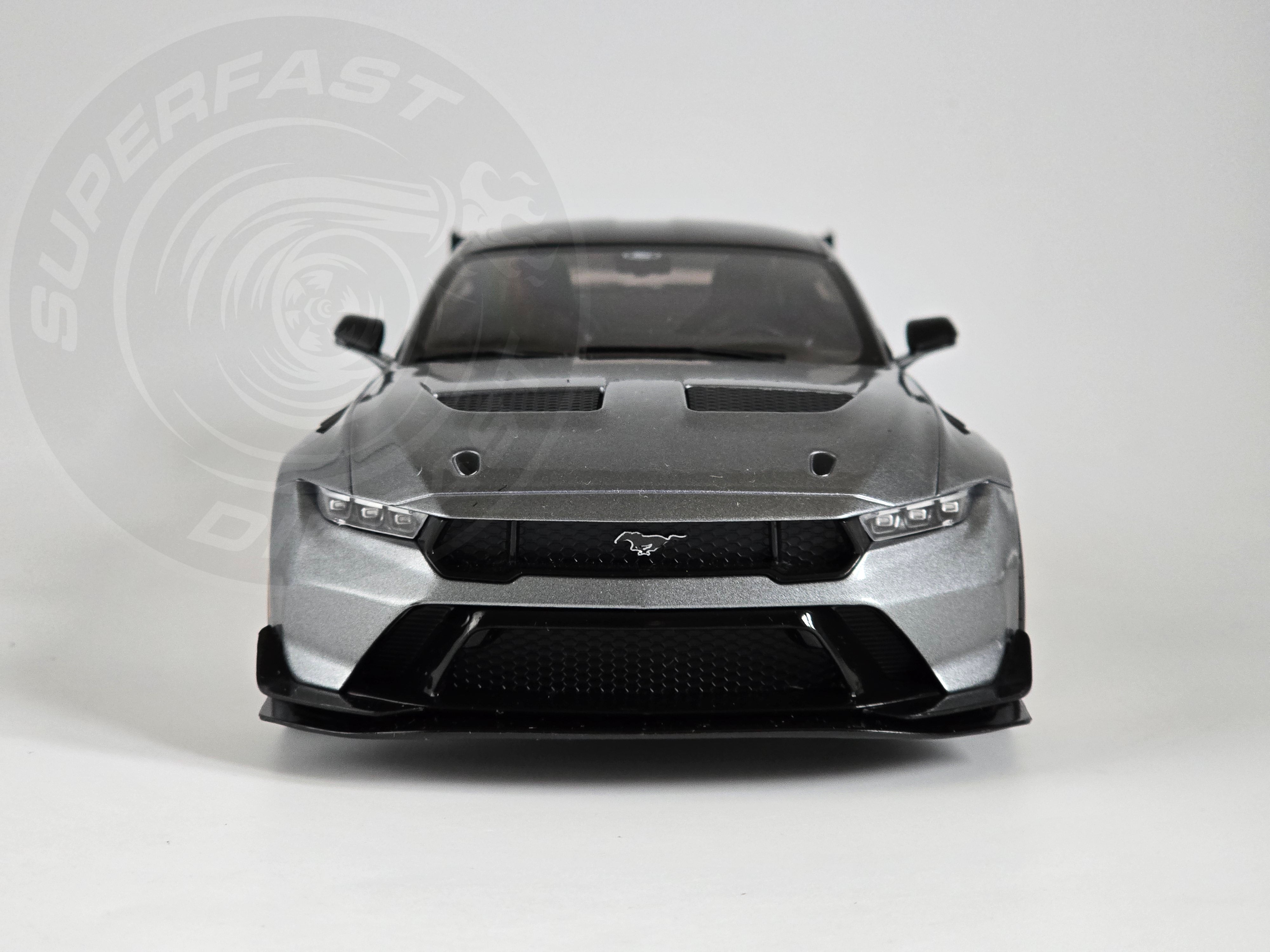 IXO 1:18 Scale - 2025 Ford Mustang GTD, Dark Grey