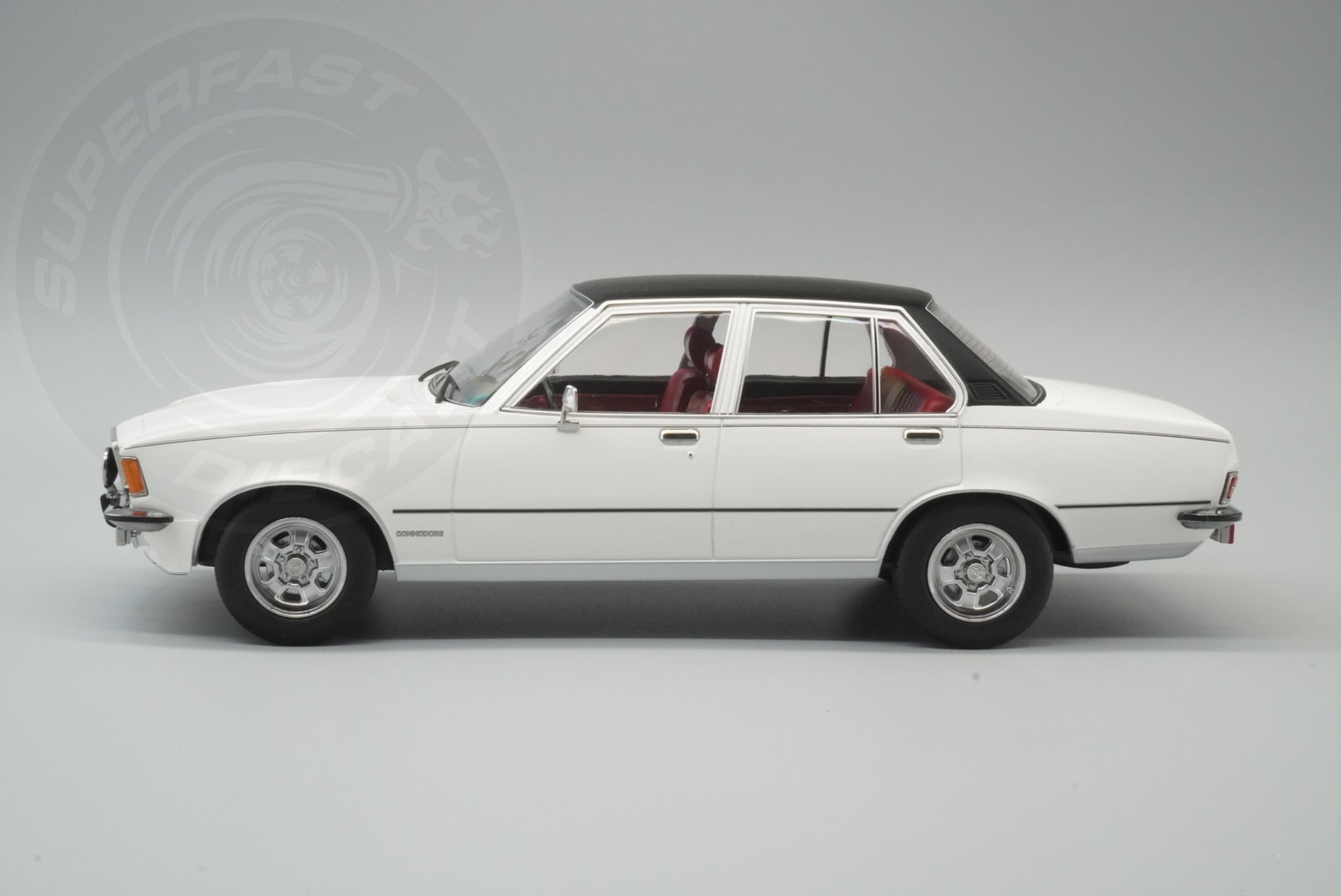 MCG 1:18 Scale Diecast - 1972 Opel Commodore GSE, White - MCG18564