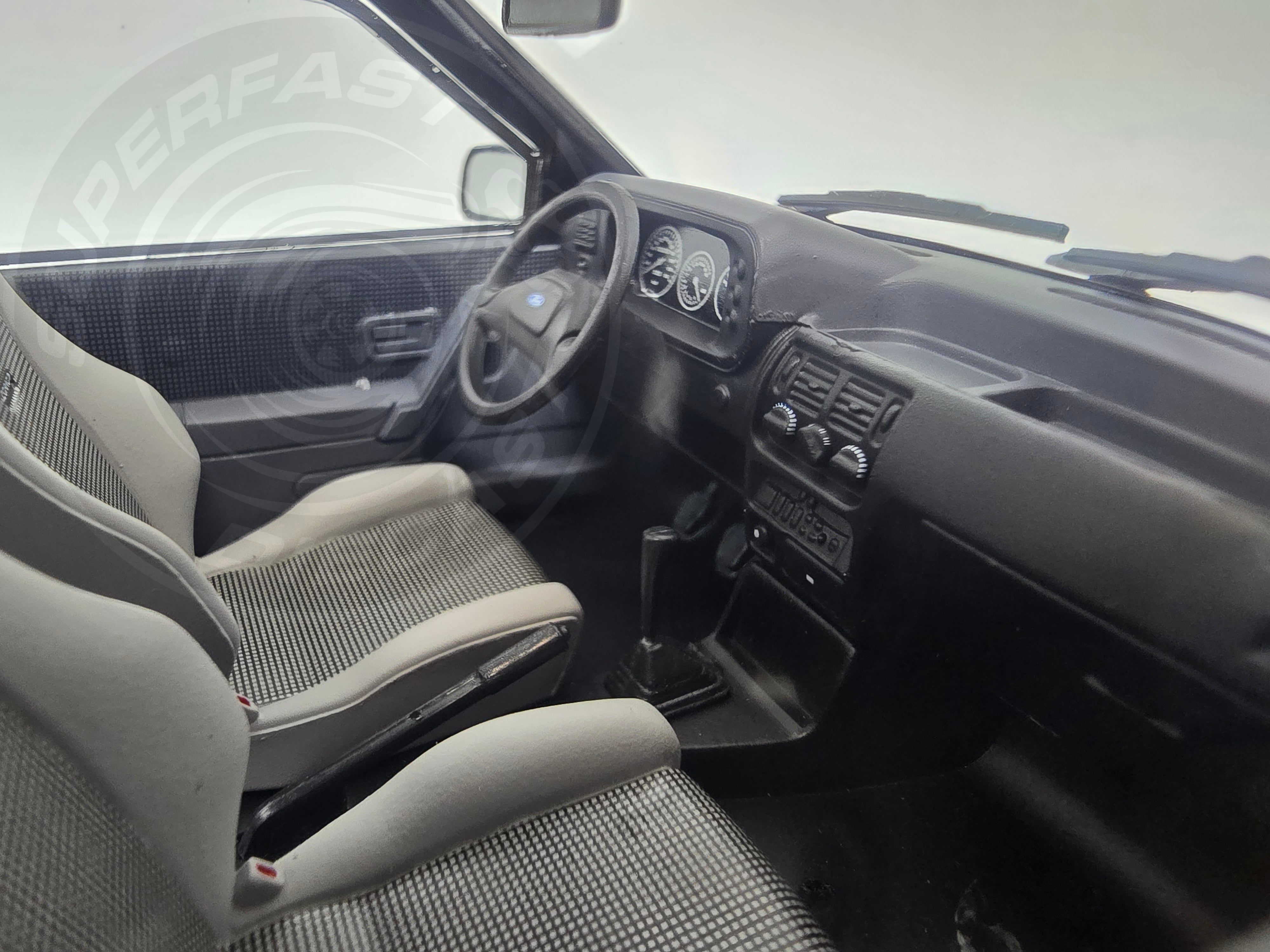 MCG 1:18 1990 Ford Escort Mk4 RS Turbo (Series 2) - Black - MCG18546