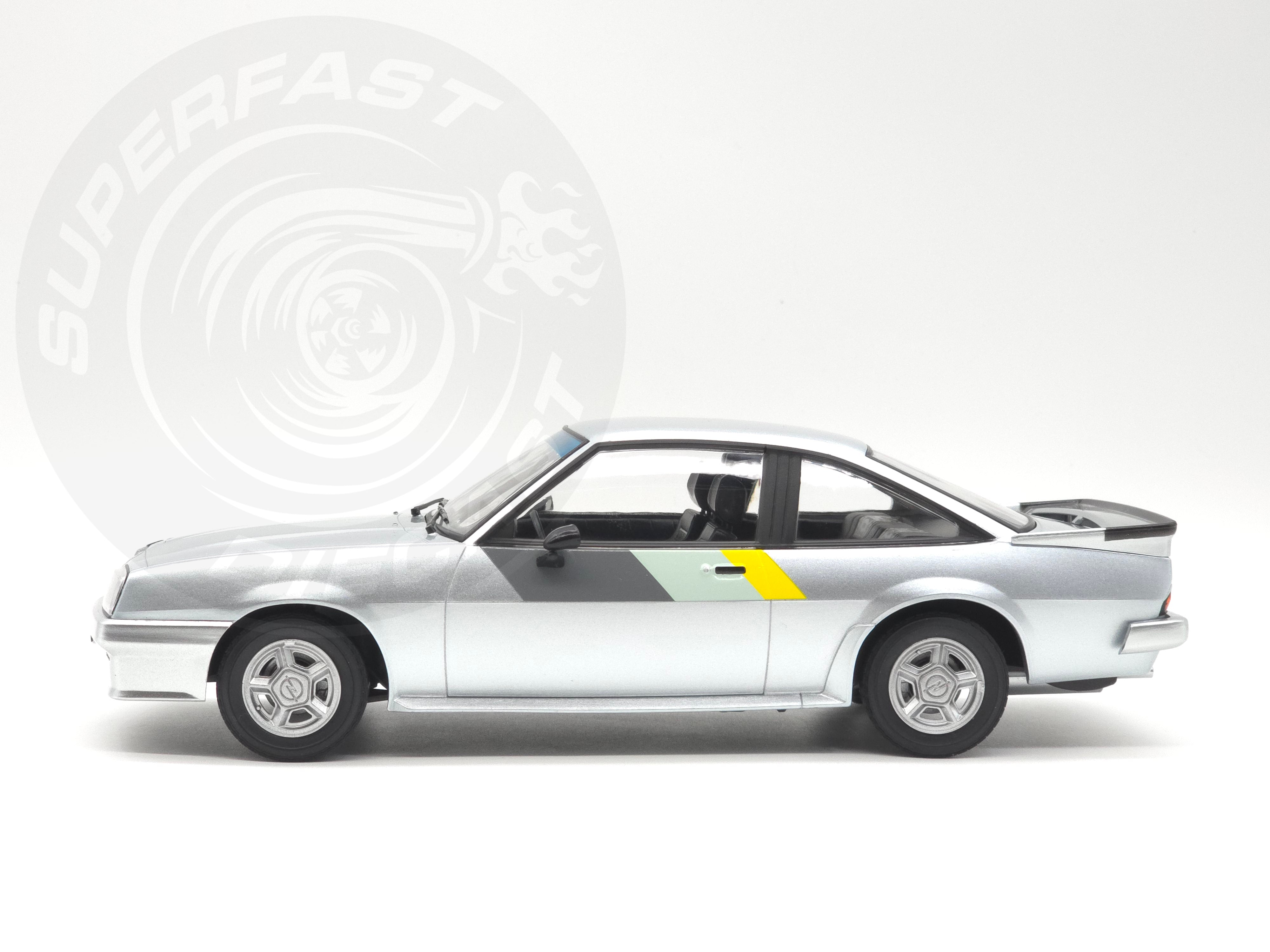 Voiture miniature Opel Manta Guy Frequelin 1984 White Norev 1:18 Metallmodell (Türen/Hauben nicht zu öffnen!) sur