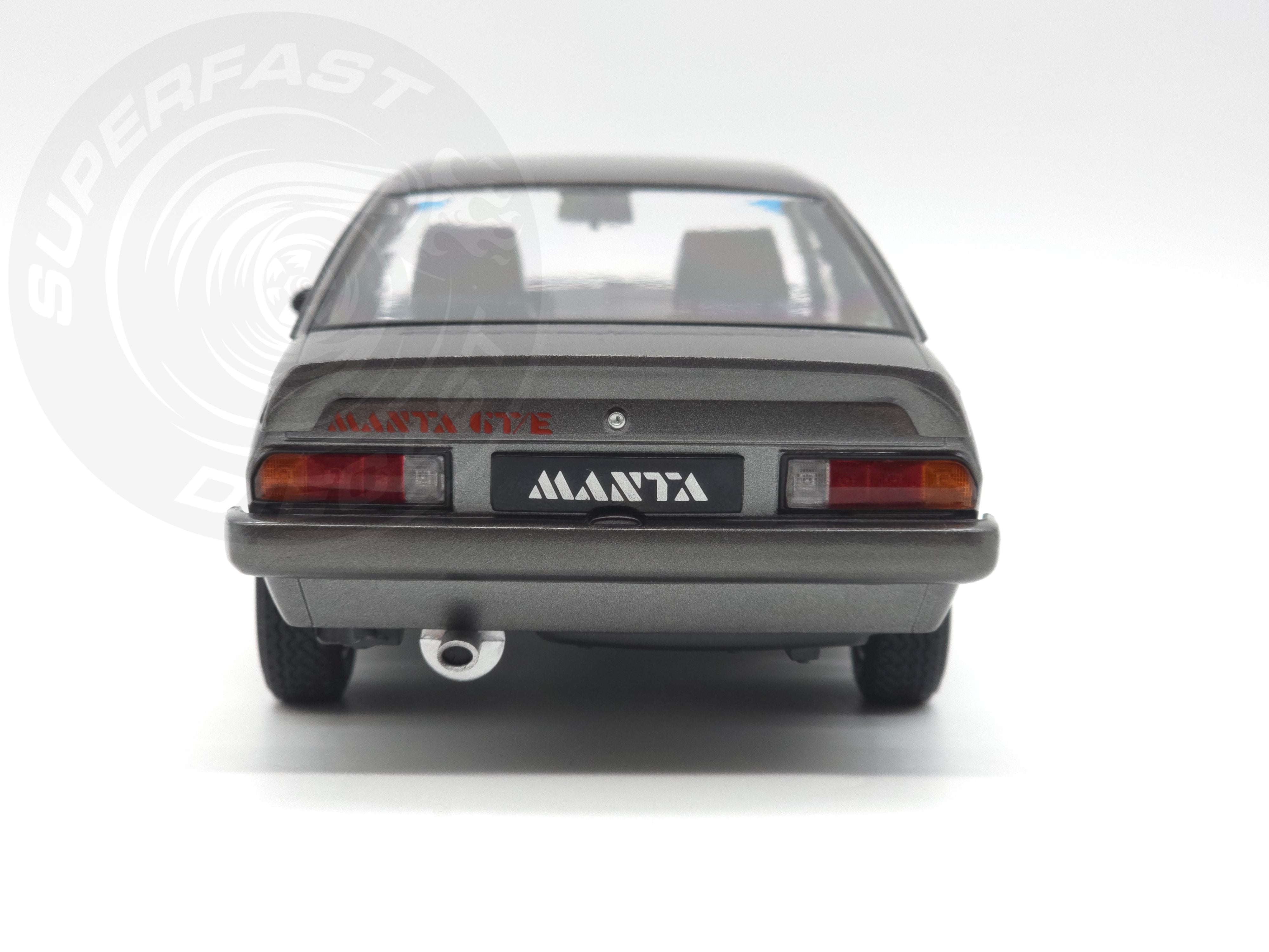Norev 1:18 Scale Diecast - 1982 Opel Manta B GT/E - Grey - 183303