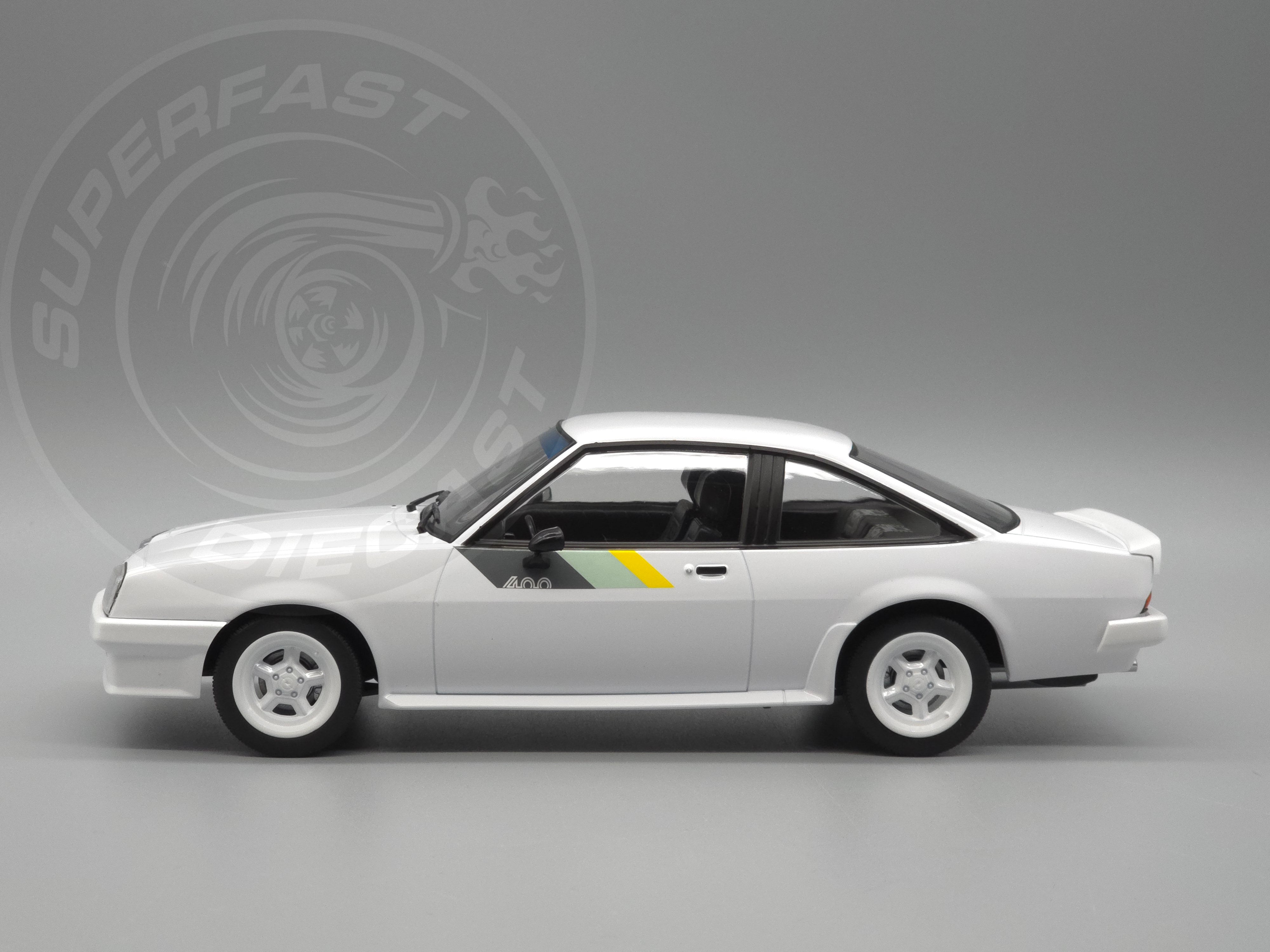 Norev 1:18 Scale Diecast - 1982 Opel Manta B400 - White - 183302