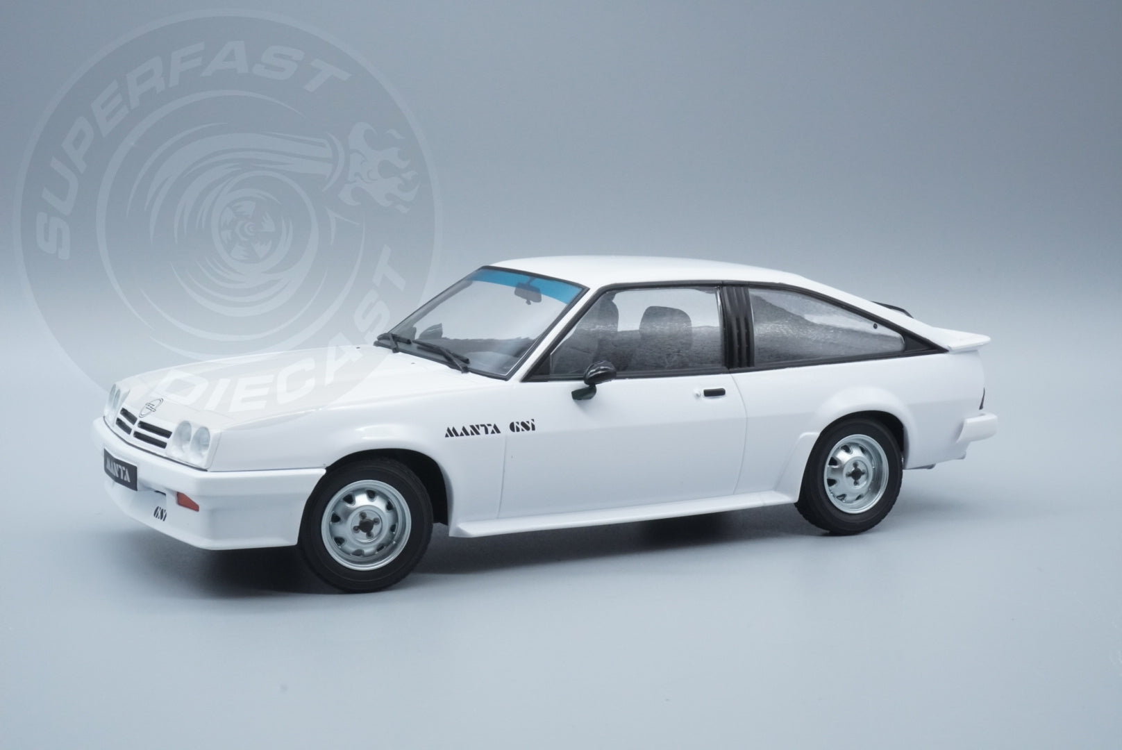 Norev 1:18 Scale Diecast - 1984 Opel Manta GSi Coupe - White - 183316