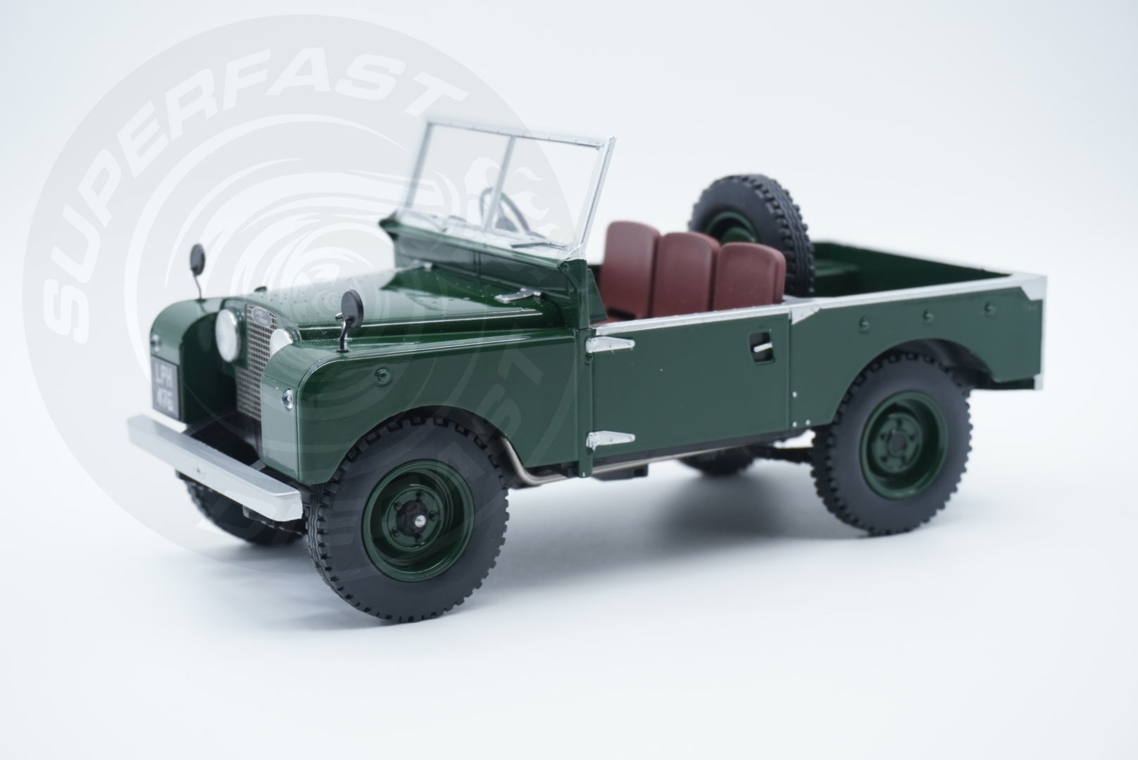 MCG 1:18 Diecast - 1957 Land Rover Series I, Green - MCG18367