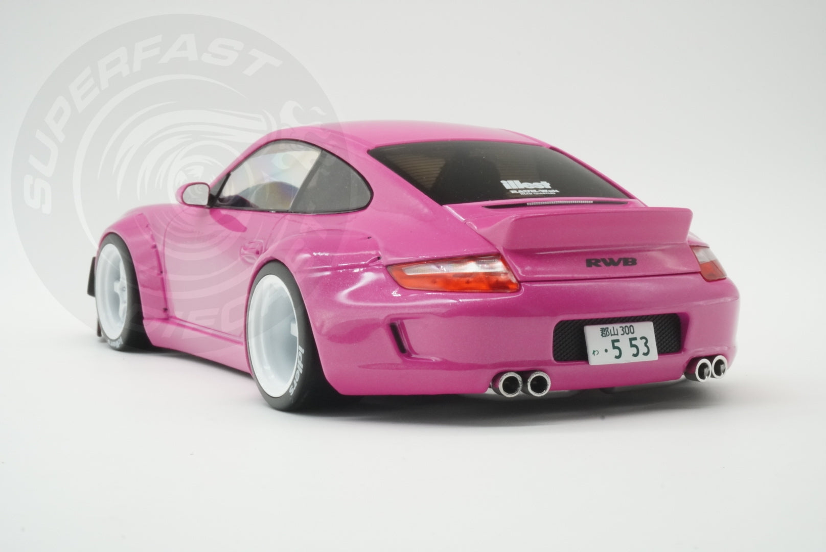 IXO 1:18 Diecast - Porsche RWB 997, Pink - 18CMC167