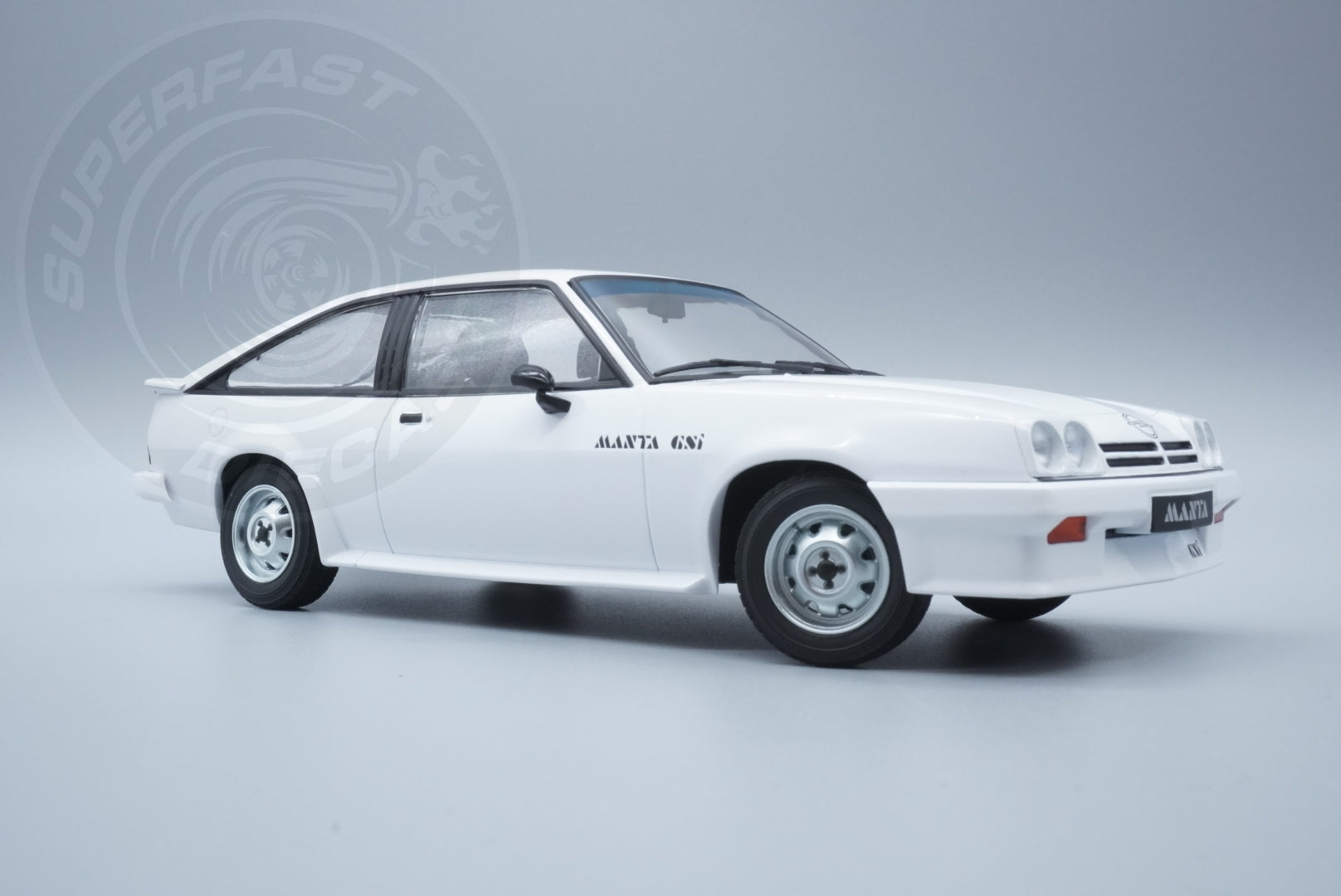 Norev 1:18 Scale Diecast - 1984 Opel Manta GSi Coupe - White - 183316