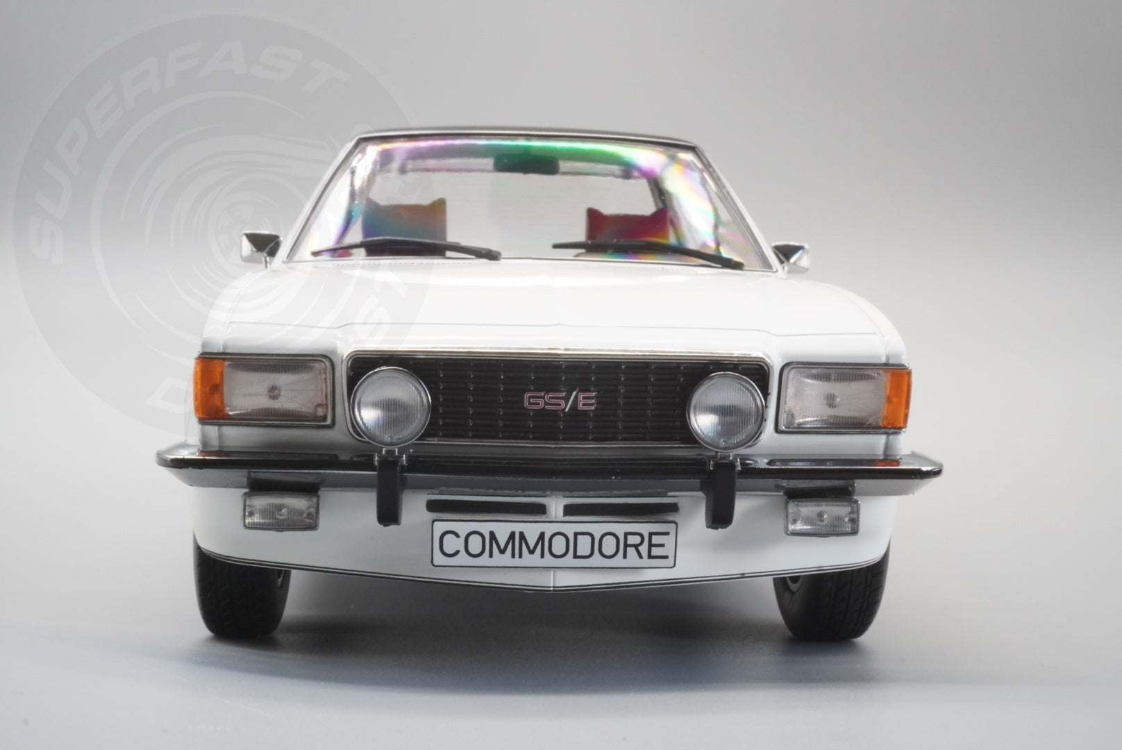 MCG 1:18 Scale Diecast - 1972 Opel Commodore GSE, White - MCG18564