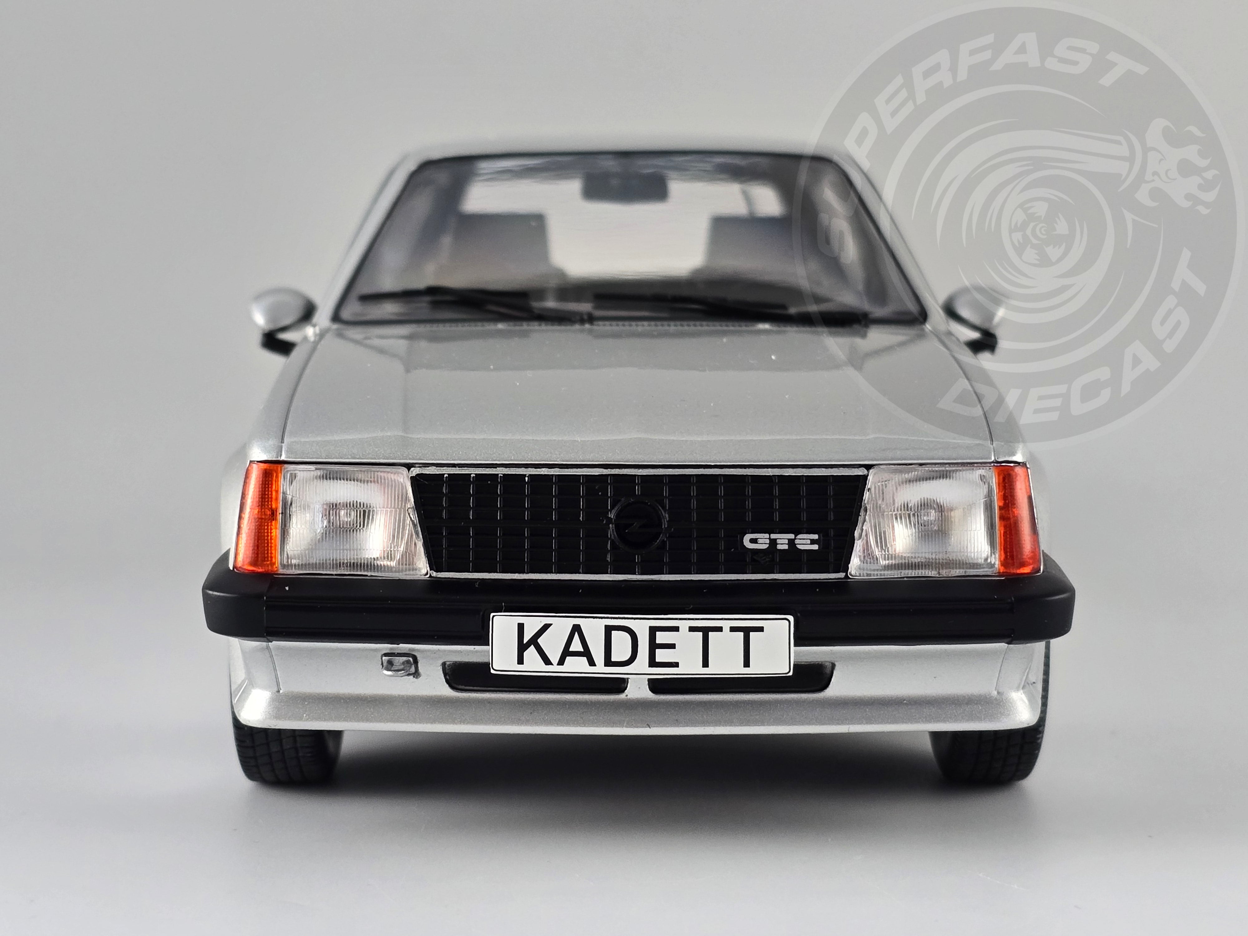 MCG 1:18 Scale Diecast Model Car - Opel Kadett D GTE (Vauxhall Astra mk1) Silver - MCG18533