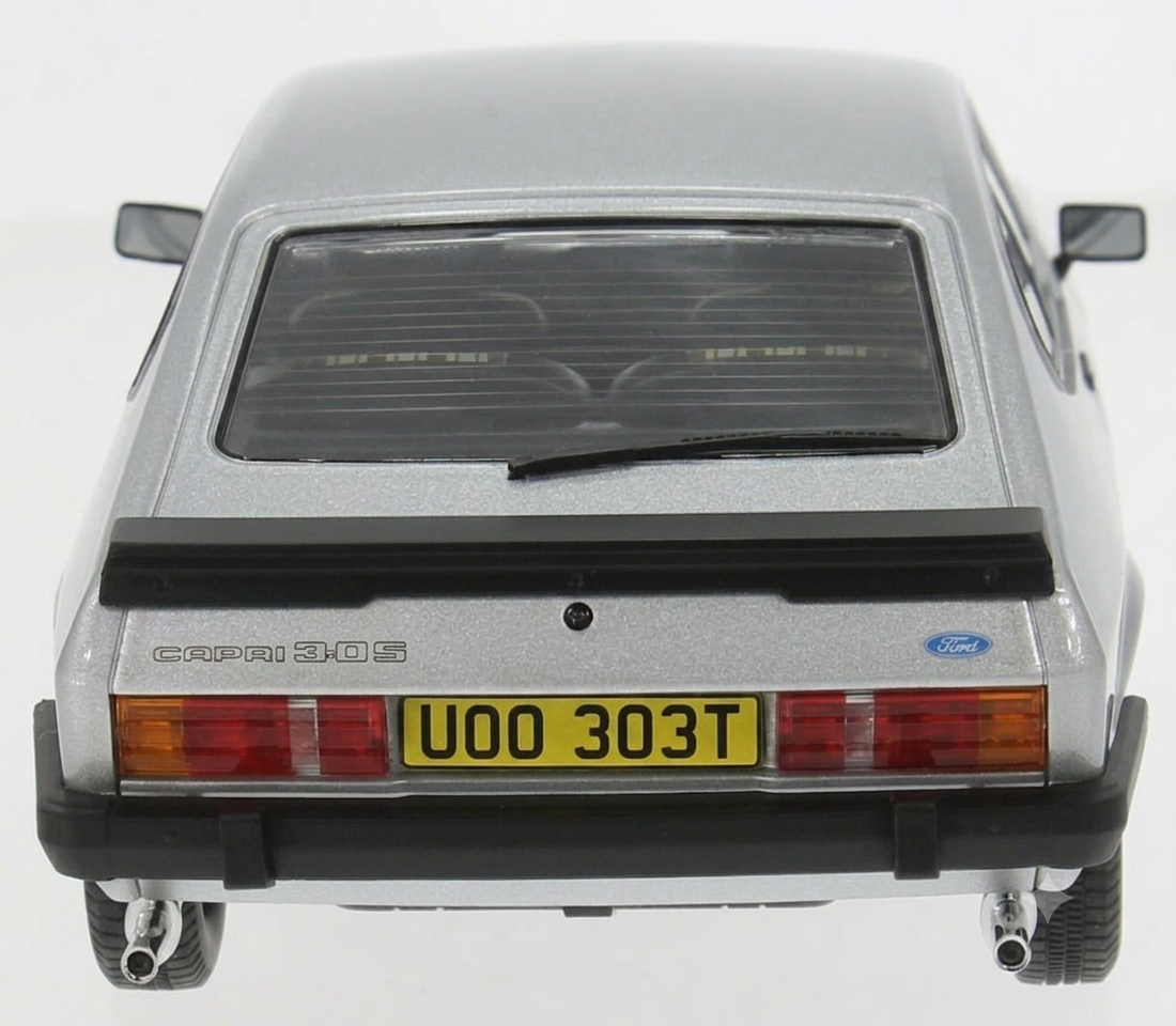 MCG 1:18 Scale Diecast - Ford Capri Mk III, Silver - (RHD UK Exclusive - The Professionals) - MCG18797