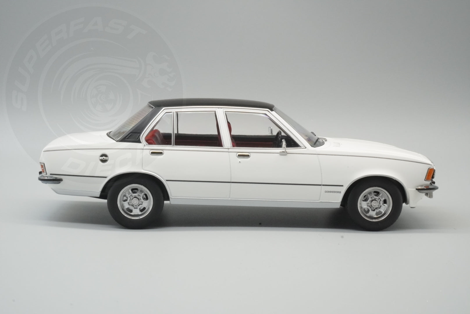 MCG 1:18 Scale Diecast - 1972 Opel Commodore GSE, White - MCG18564