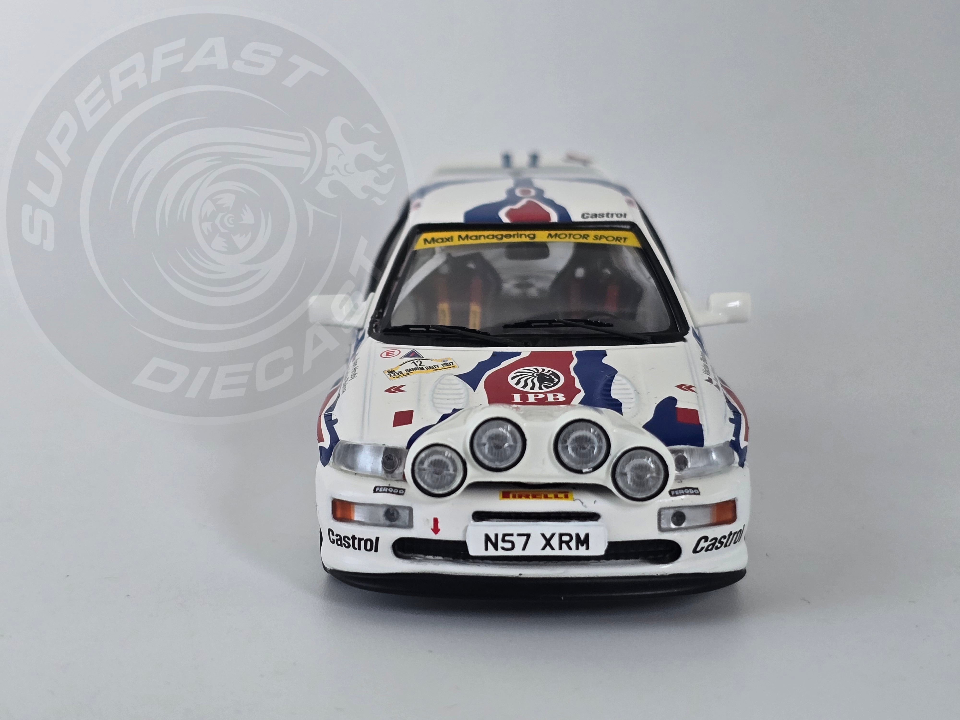 IXO 1:43 Scale Diecast - FORD ESCORT RS Cosworth #12 V.Blahna - I.Hruby Barum Rally 1997 - RAC415B.22