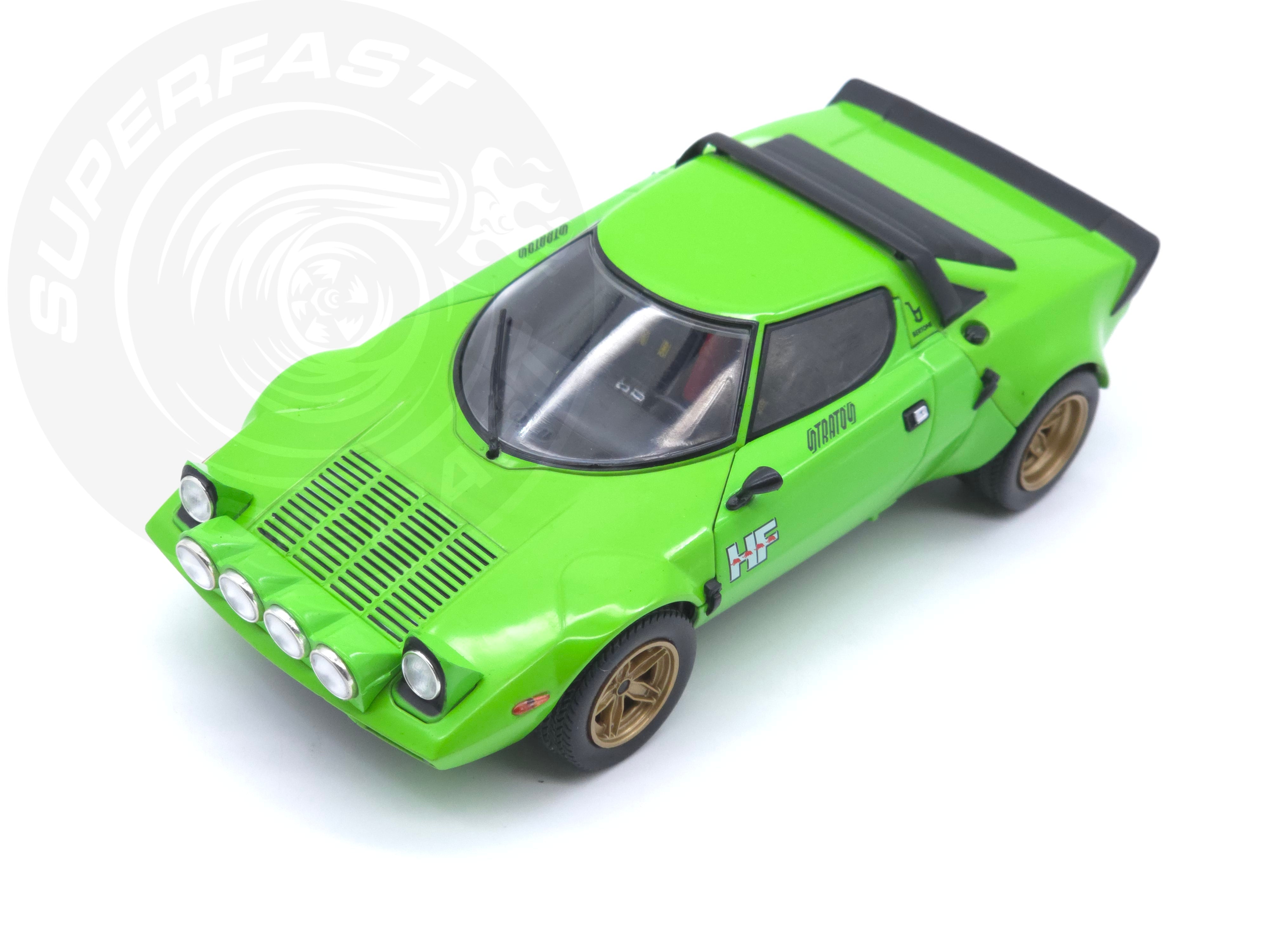 Whitebox 1:24 Scale Diecast Model Car - Lancia Stratos HF in Green
