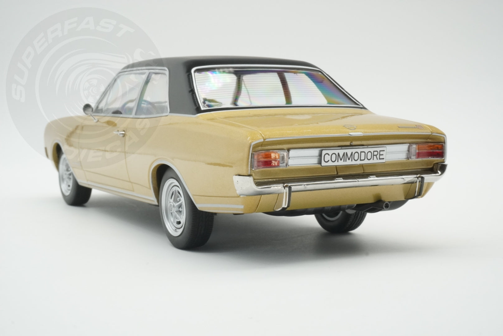 MCG 1:18 Scale Diecast - 1972 Opel Commodore, Beige - MCG18559