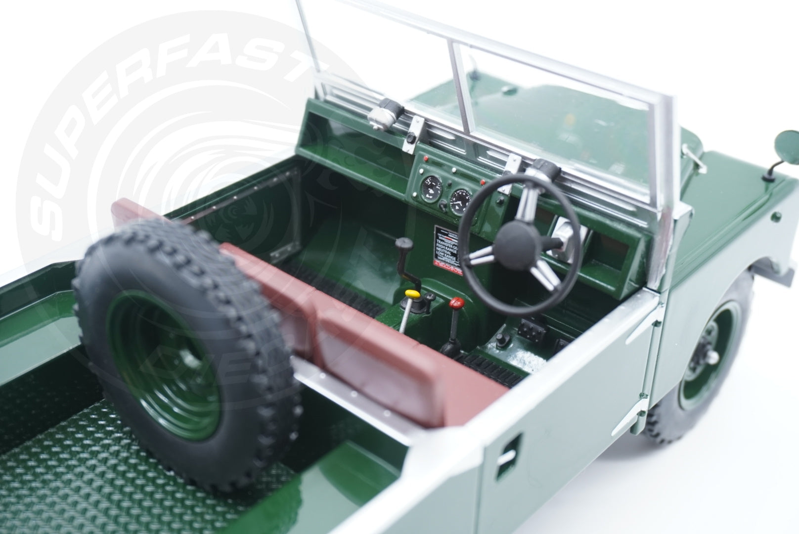 MCG 1:18 Diecast - 1957 Land Rover Series I, Green - MCG18367