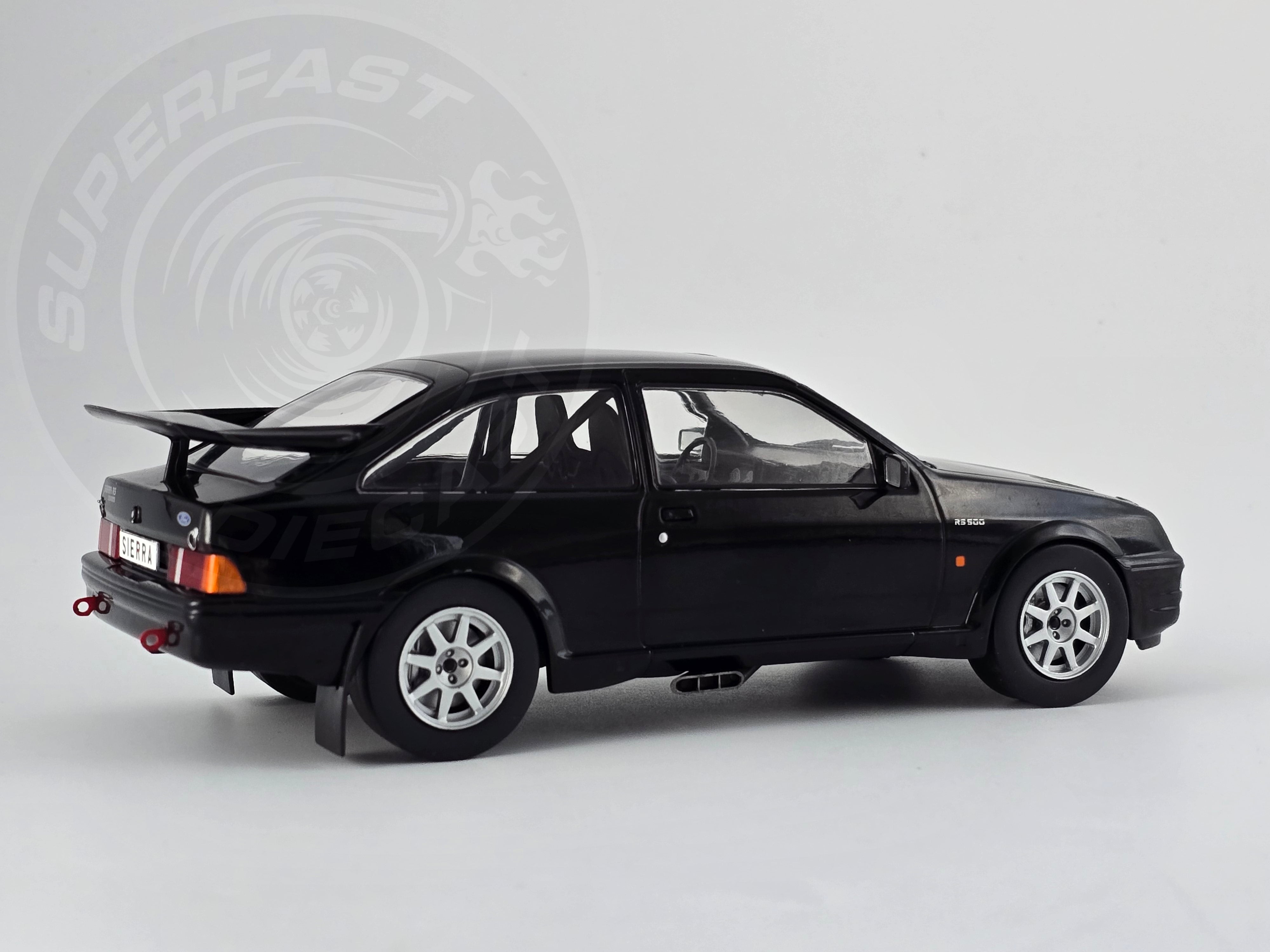 Whitebox 1:24 Scale Diecast Model Car - 1987 Ford Sierra RS Cosworth, Black