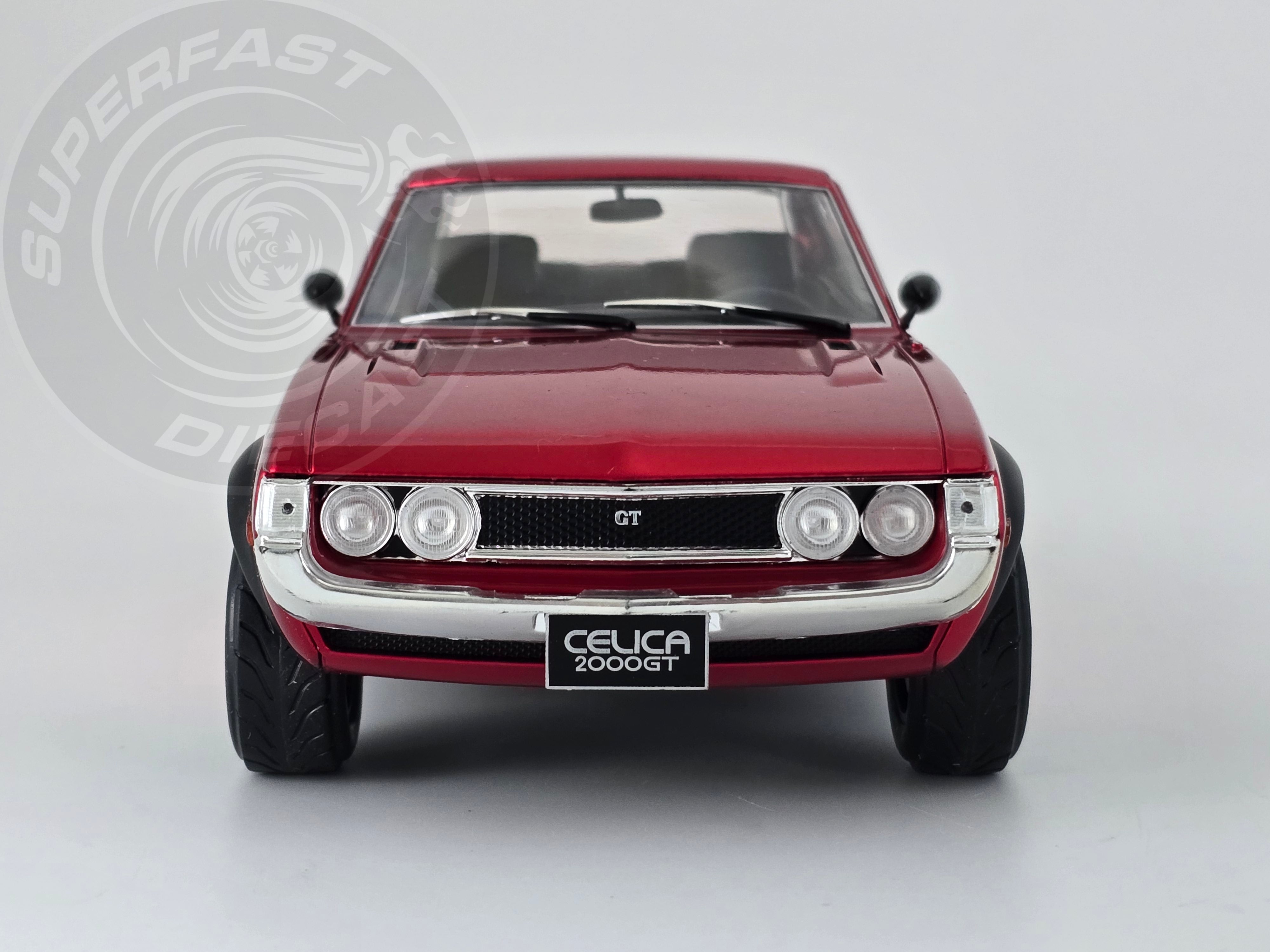 IXO 1:18 Diecast - 1971 Toyota Celica 2000 GT (RA21), Red - IXO18CMC190.22