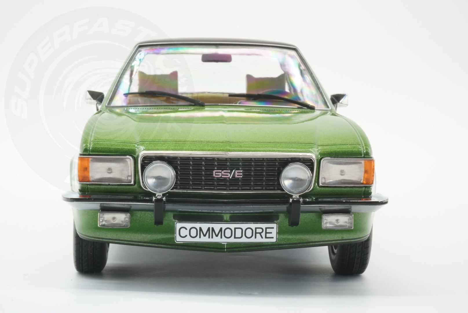 MCG 1:18 Scale Diecast - 1972 Opel Commodore GSE, Green - MCG18565