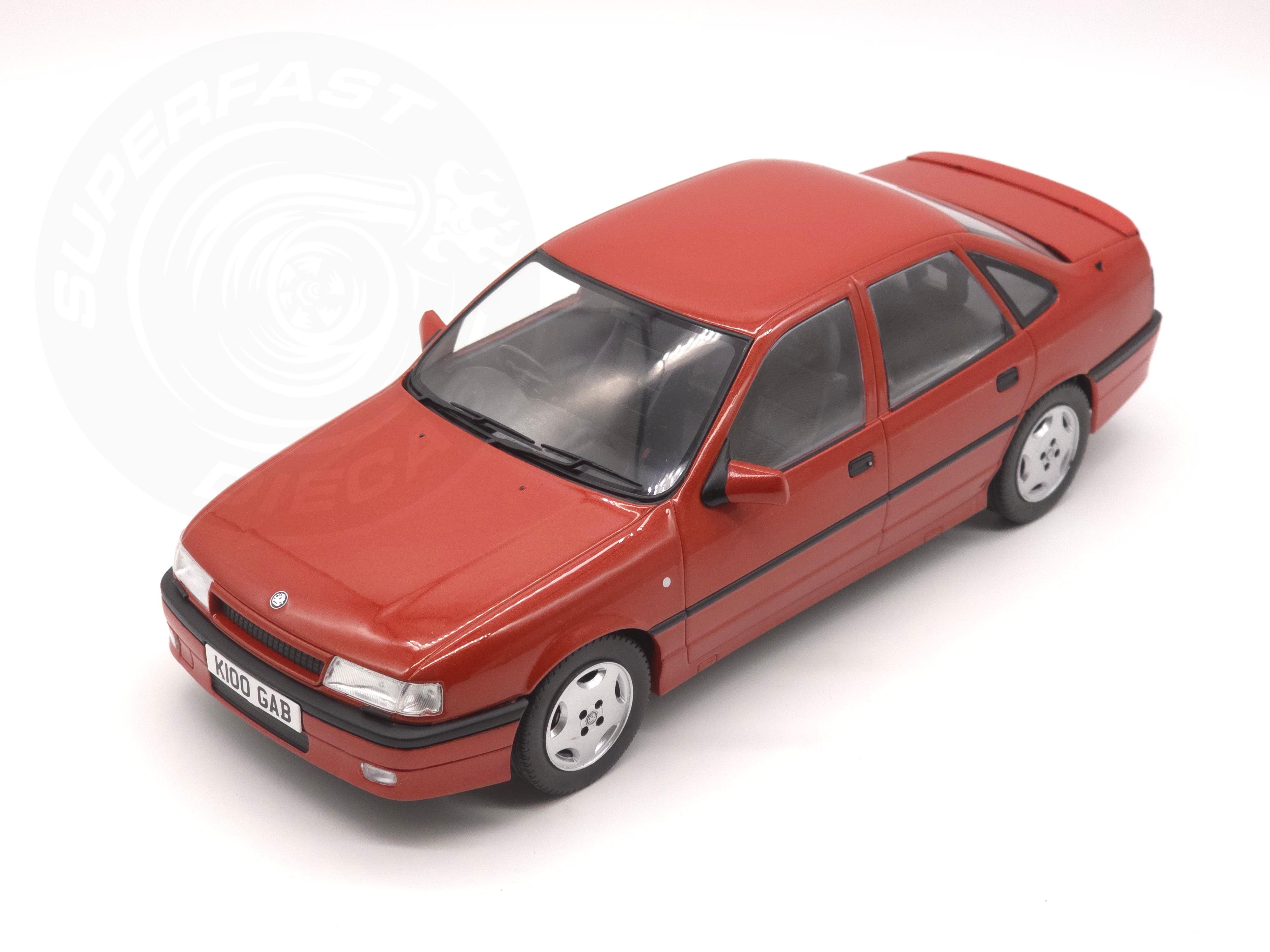 MCG 1:18 Scale Diecast - Vauxhall Cavalier GSi 2000 16v RHD, Red (UK Exclusive 300pcs) - 18848