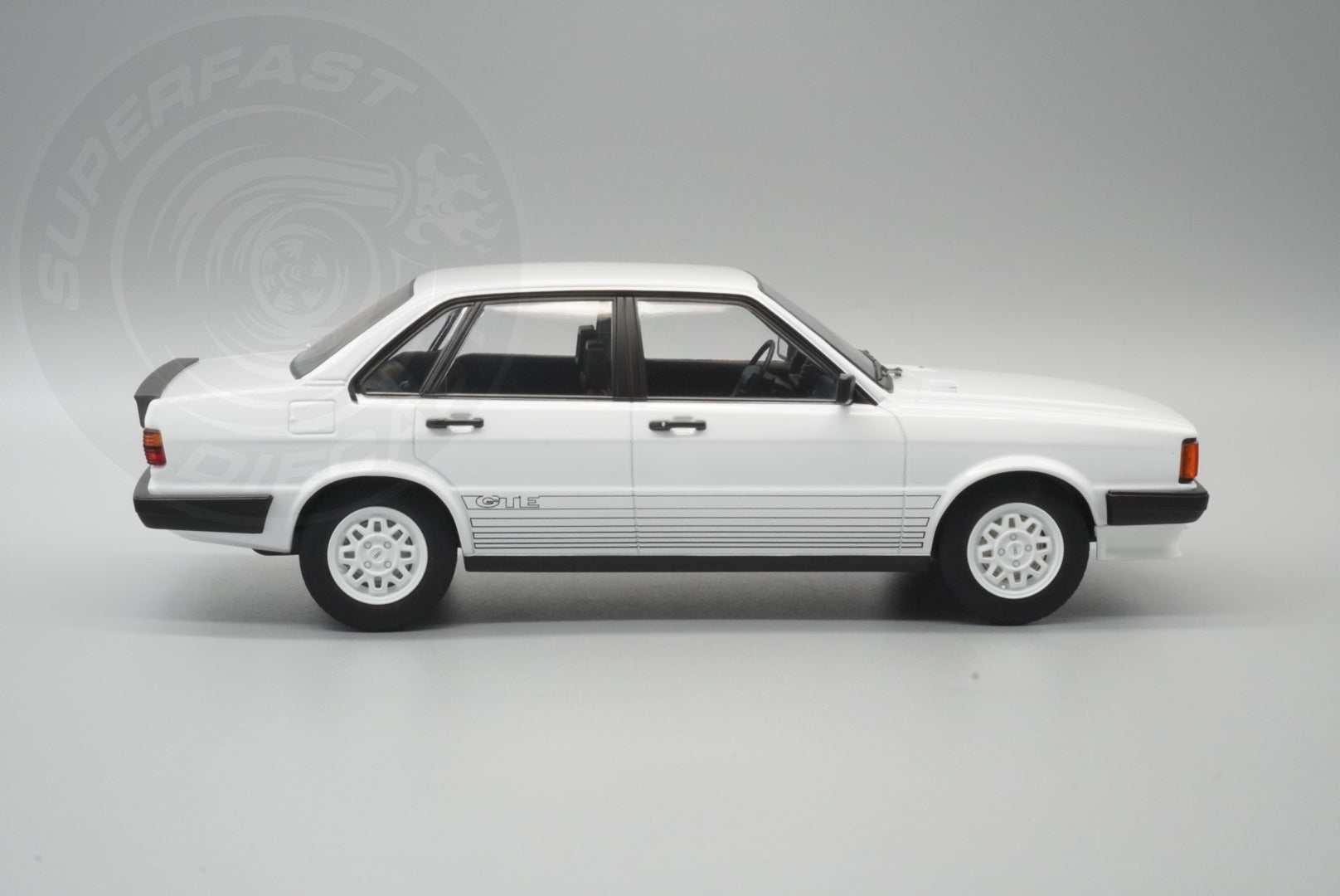 MCG 1:18 Scale Diecast Model Car -  1978 Audi 80 GTE (B2), White - MCG18527