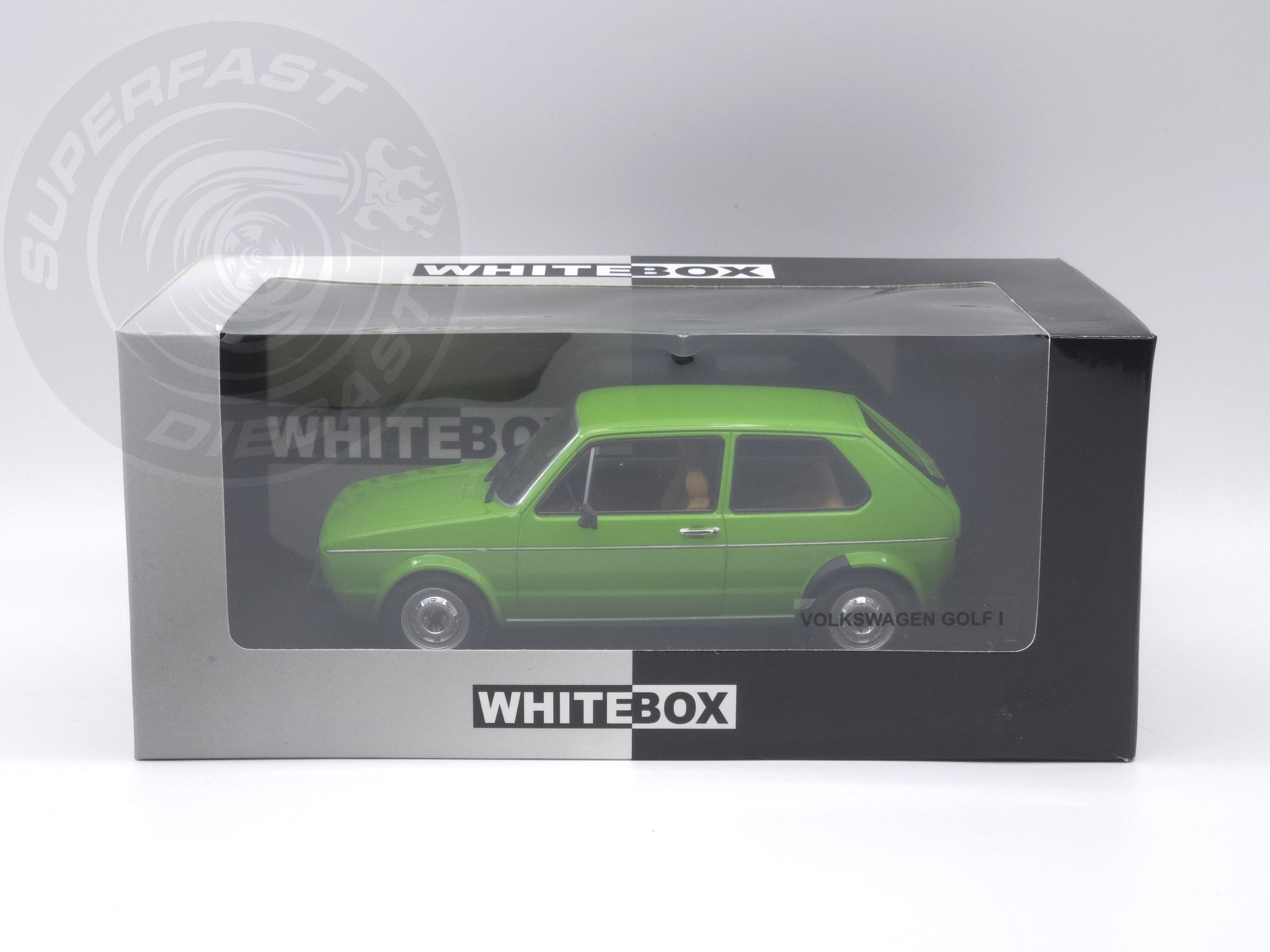 Whitebox 1:24 Scale Diecast Model Car - Volkswagen Golf GTi Mk1 in Green - WB124264