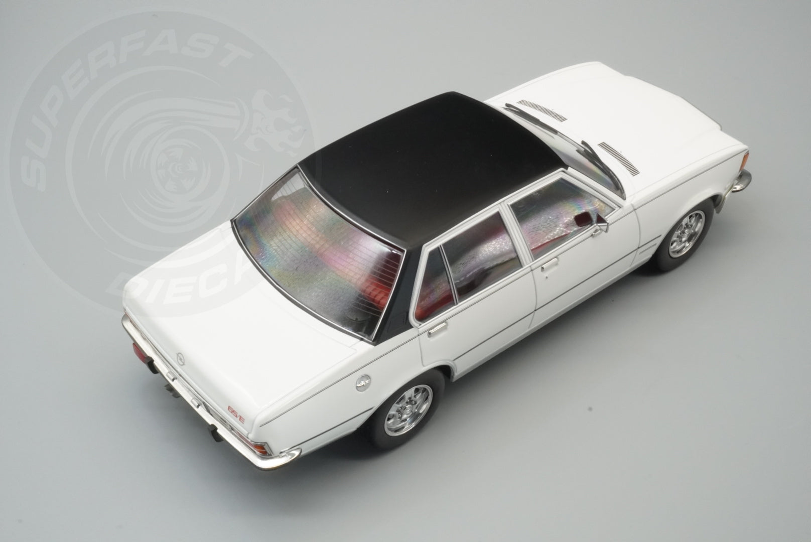 MCG 1:18 Scale Diecast - 1972 Opel Commodore GSE, White - MCG18564