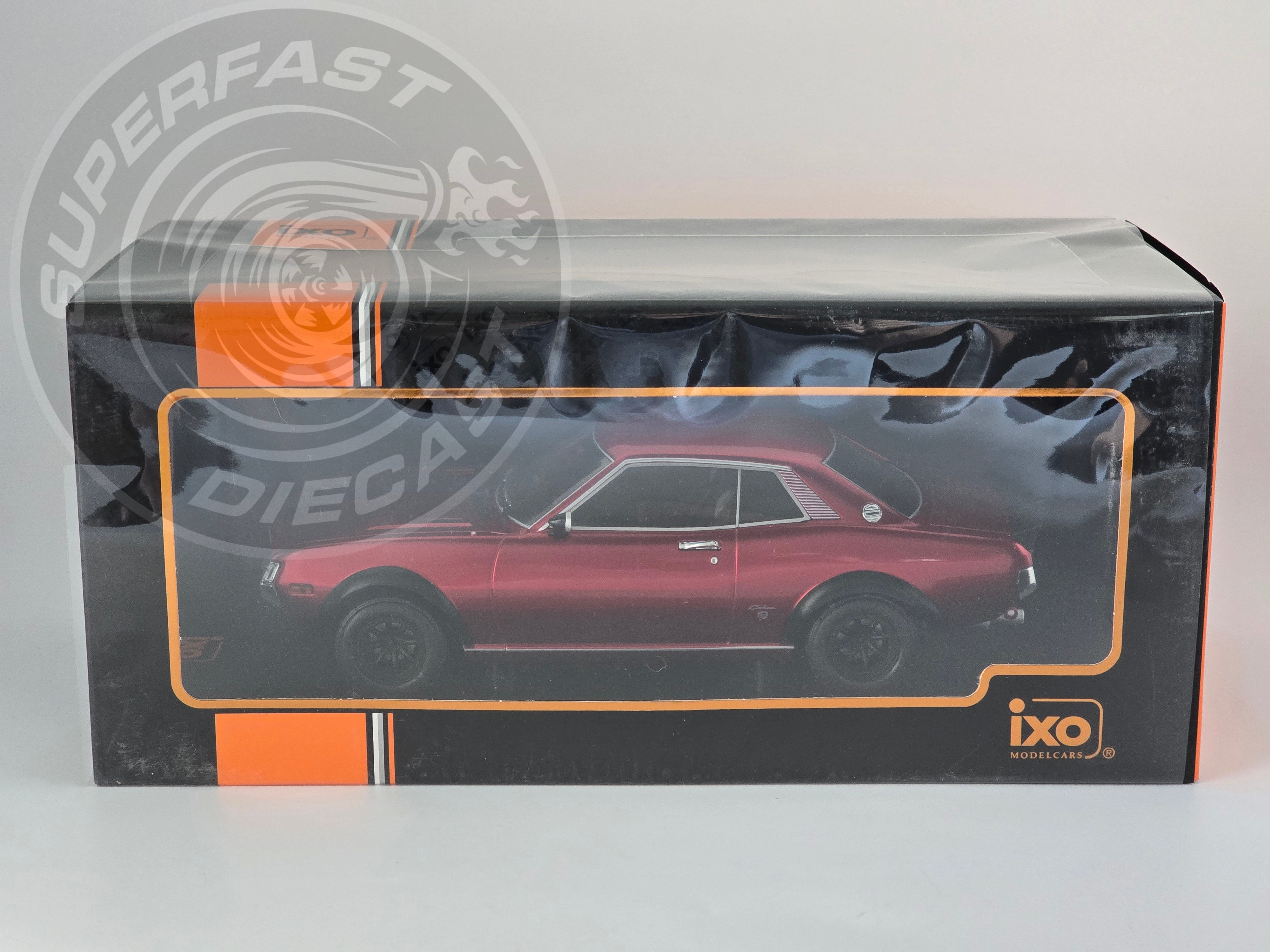IXO 1:18 Diecast - 1971 Toyota Celica 2000 GT (RA21), Red - IXO18CMC190.22