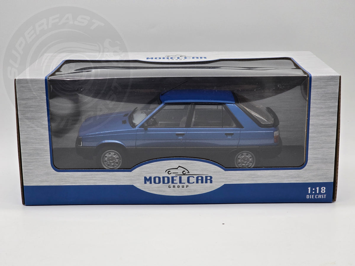 MCG 1:18 Diecast - 1985 Renault 11 GTL, Blue - MCG18591