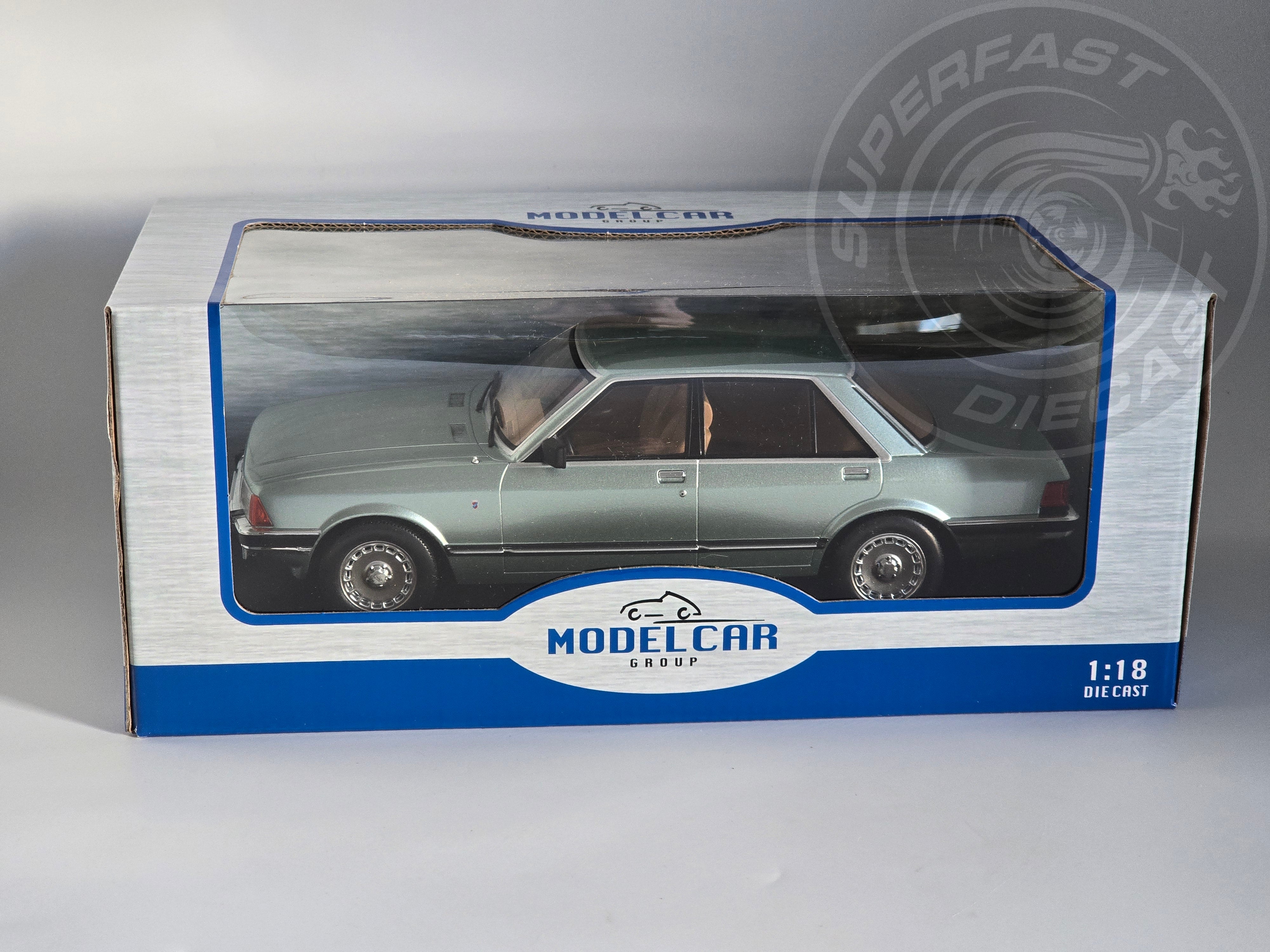 MCG 1:18 Scale Diecast MCG 1:18 Scale Diecast Ford Granada MK II 2.8 Ghia, Green - MCG18535