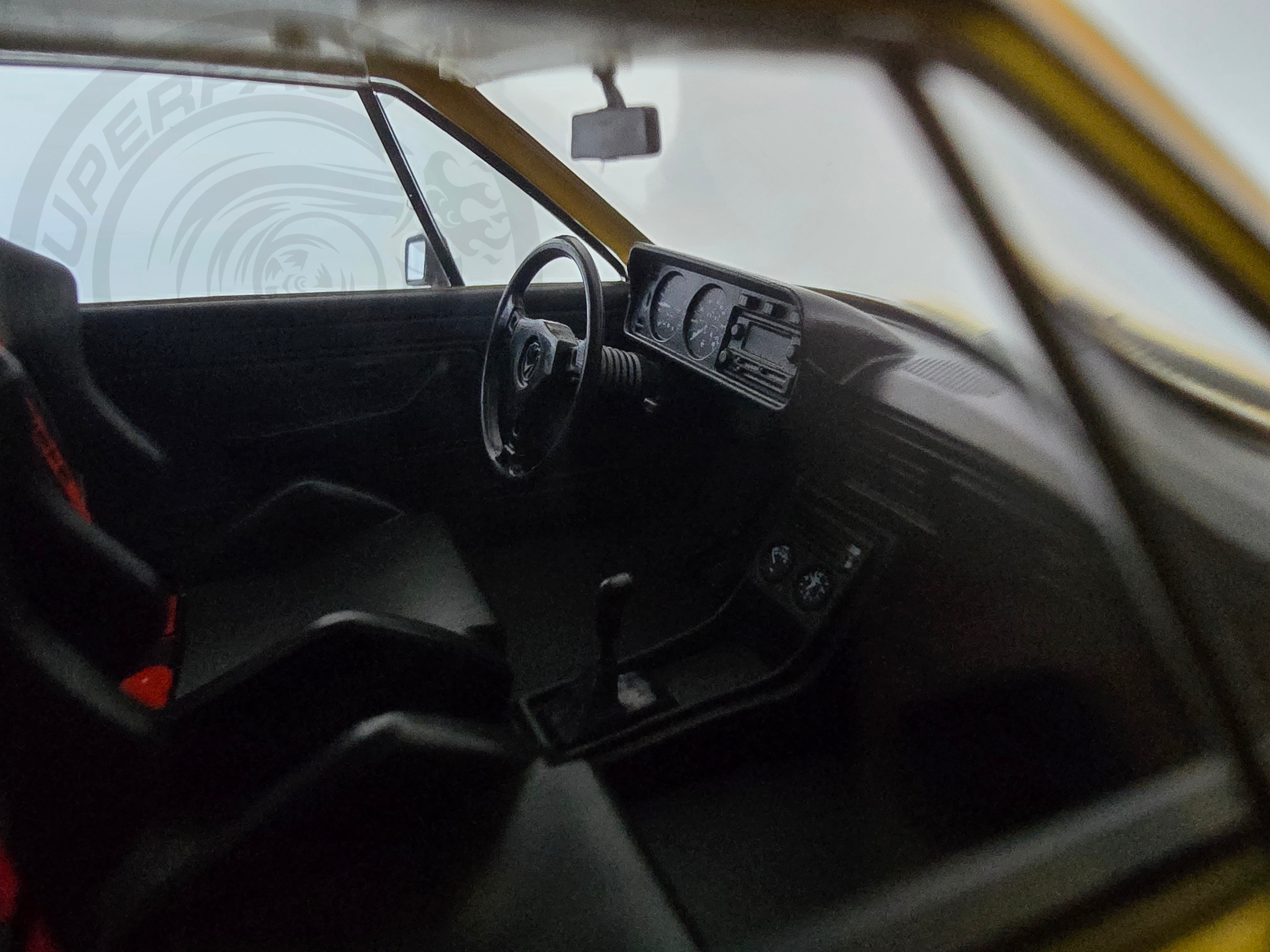 MCG 1:18 Diecast  - 1980 Volkswagen VW Scirocco Reiger GTO, Yellow - MCG18447
